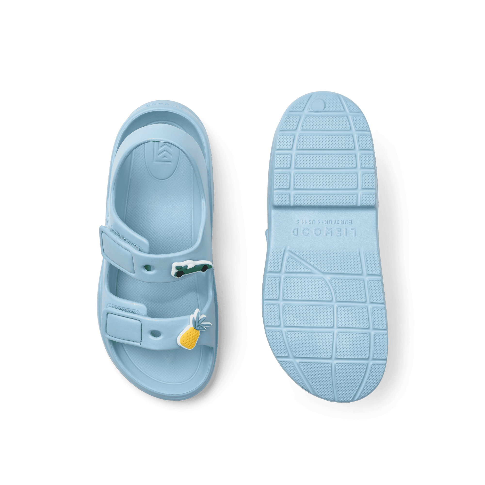 LIEWOOD Lilo Sandaler med applikationer Beach Blue Strl 26 - produktbild 2