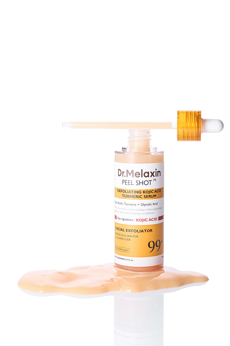 Dr.Melaxin Peel Shot Exfoliating Kojic Acid Turmeric Serum 80 ml 4
