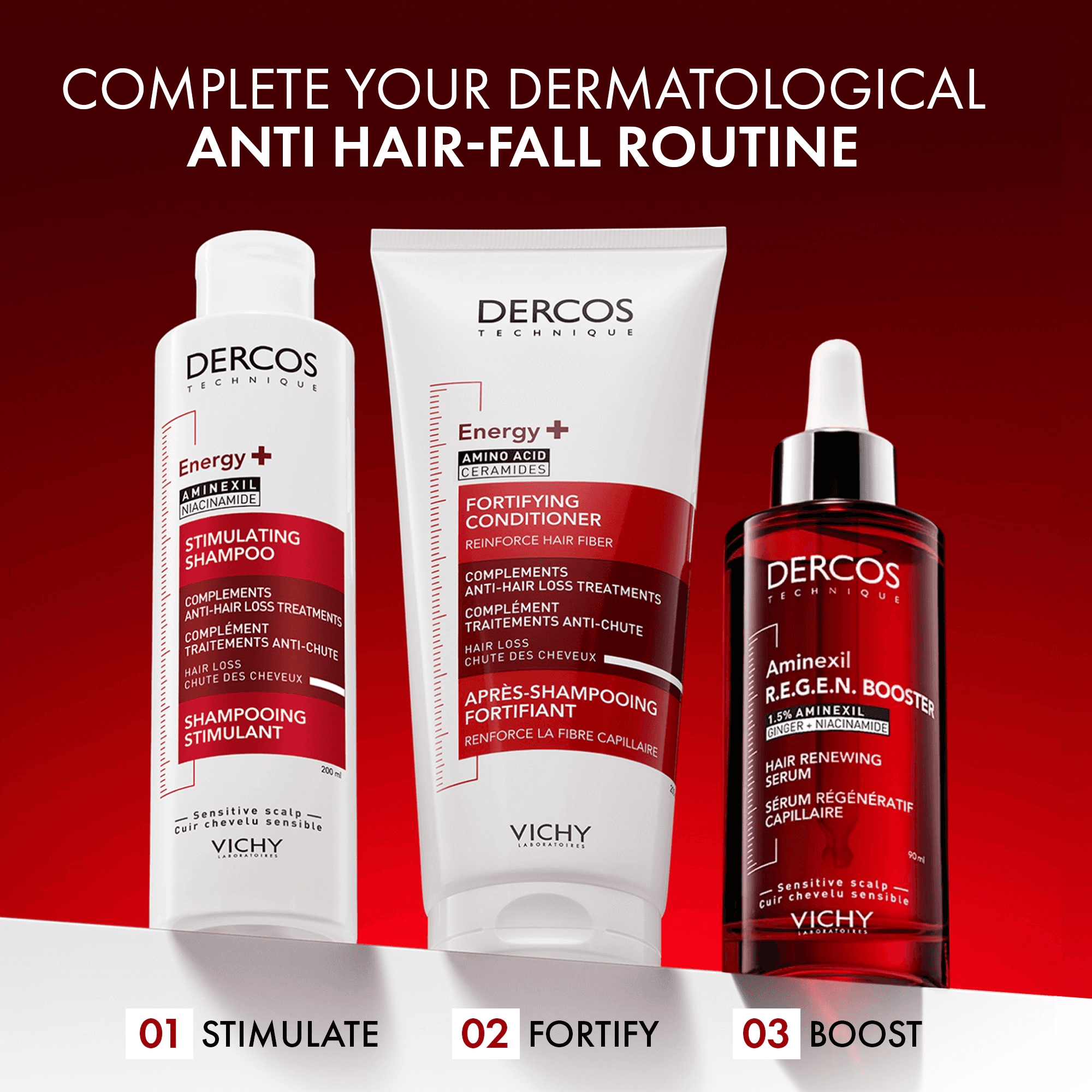 Vichy Dercos Aminexil R.E.G.E.N. Booster 90 ml 2