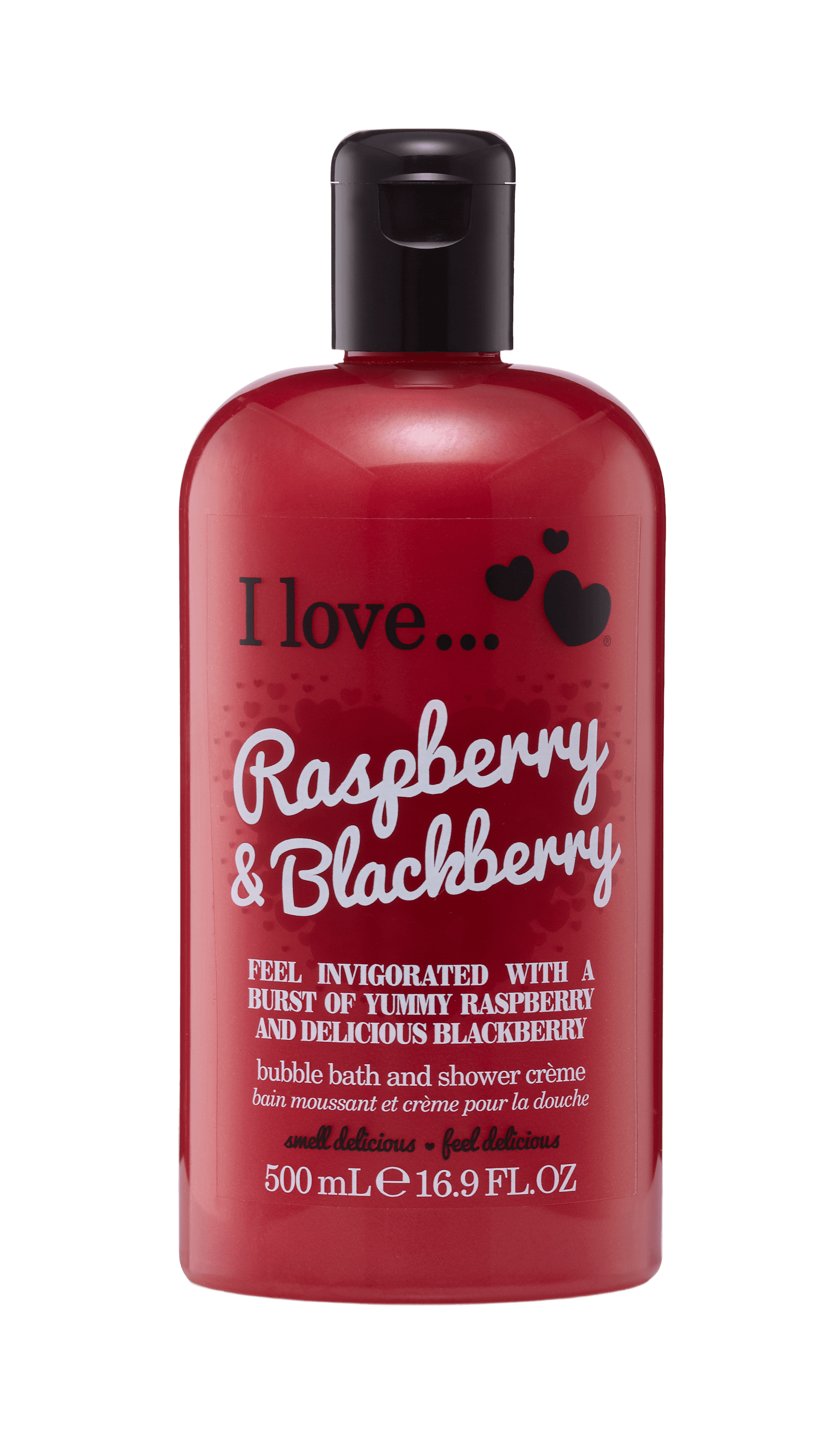 I LOVE Original Raspberry Blackberry Bath Shower 500 ml