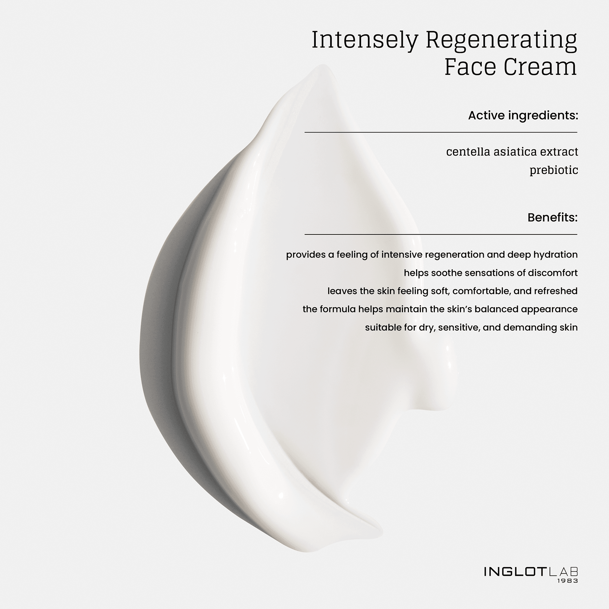 Inglot Lab Intensely Regenerating Face Cream 50 ml 5