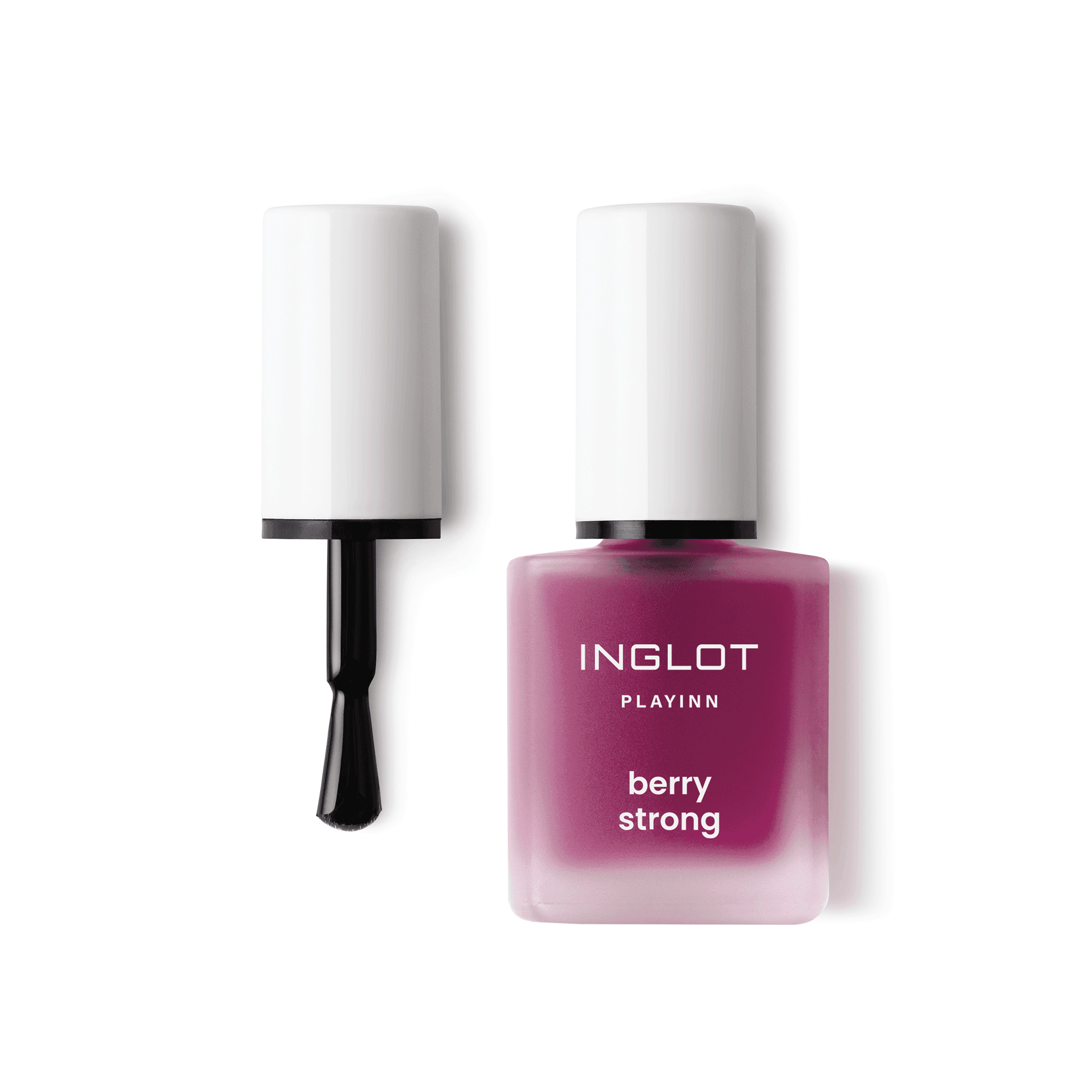 Inglot Playinn Berry Strong Nail Conditioner 28 15 ml 1