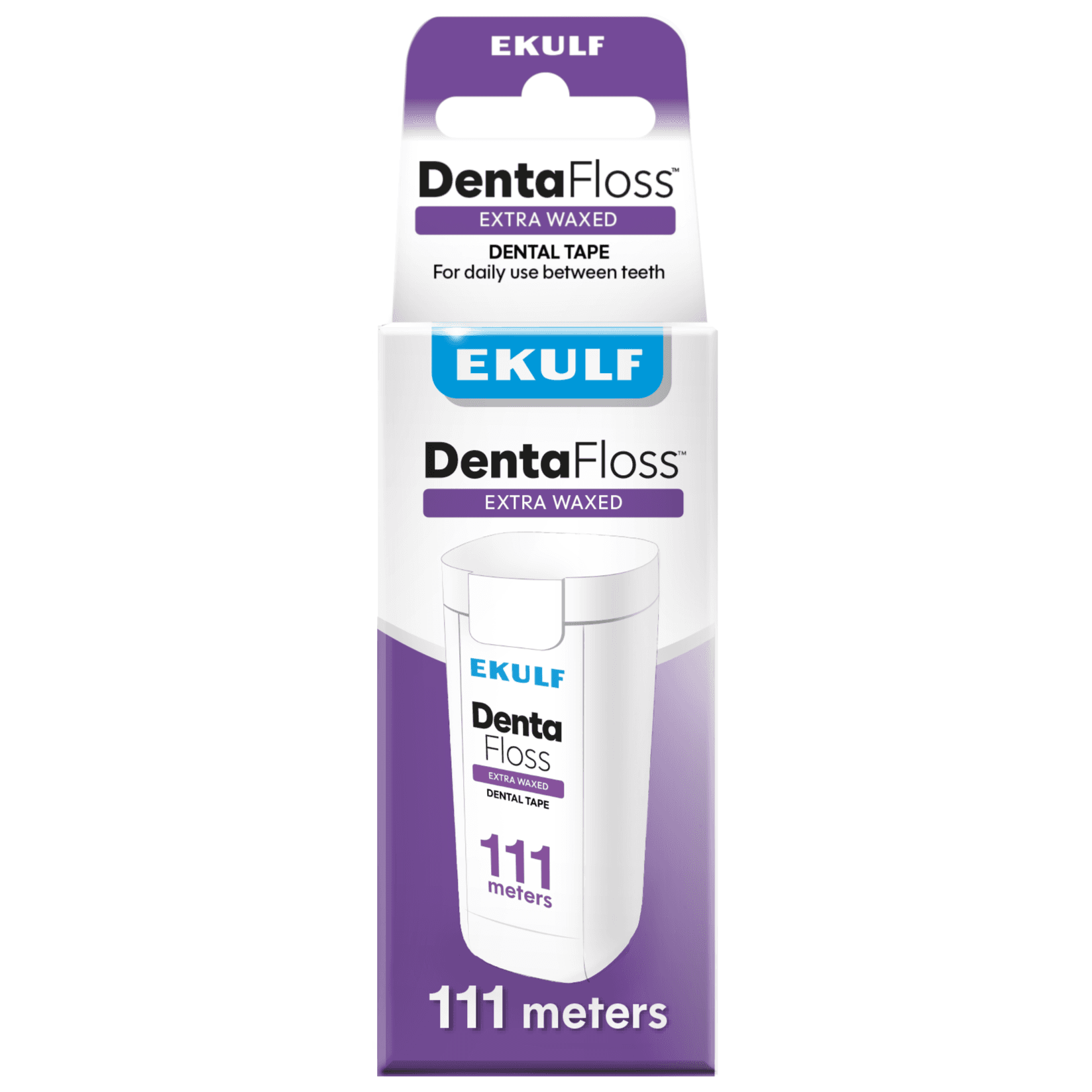 Ekulf DentaFloss Extra Waxed 111 m