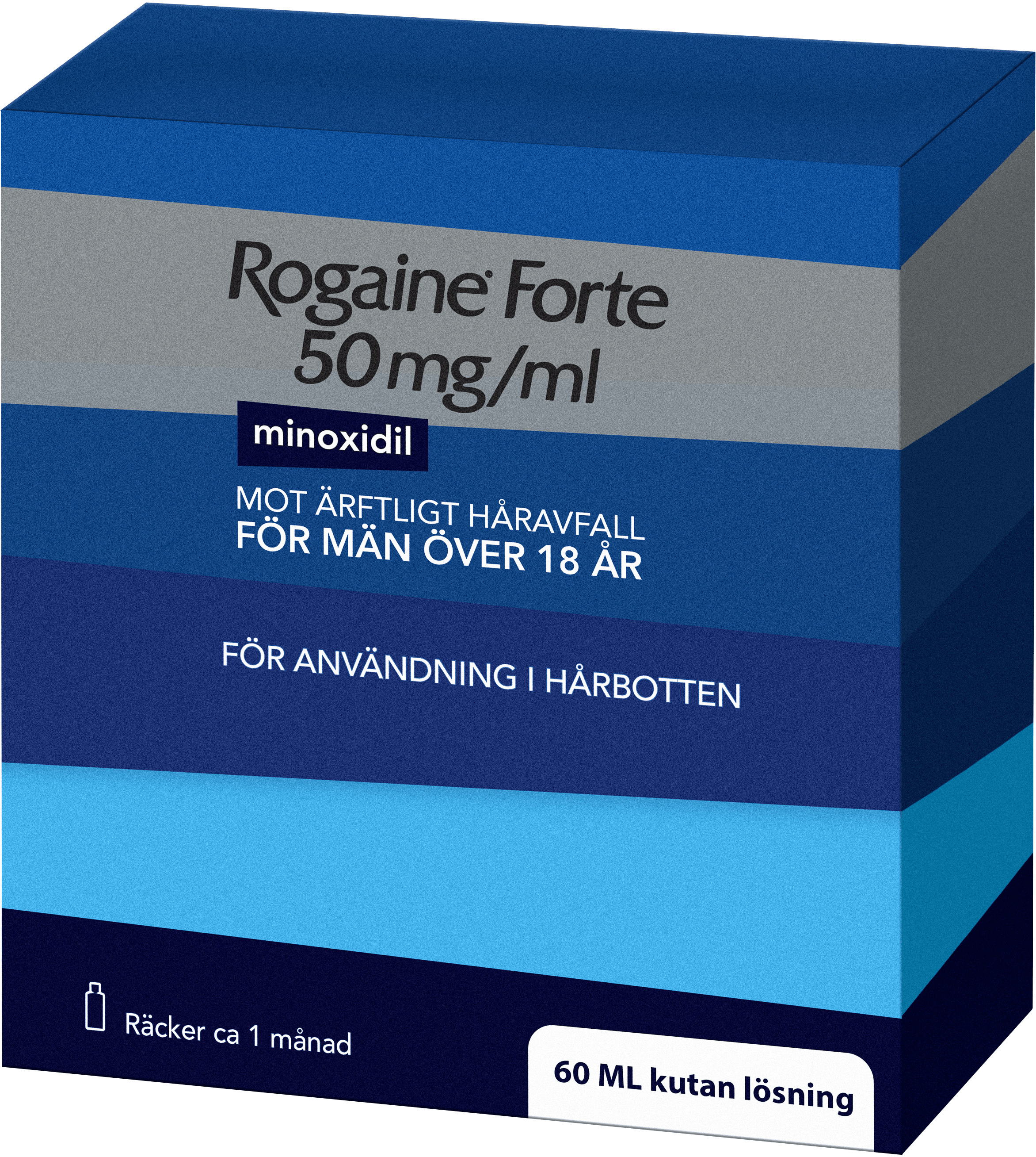 Rogaine Forte, kutan lösning 50 mg/ml 60 ml