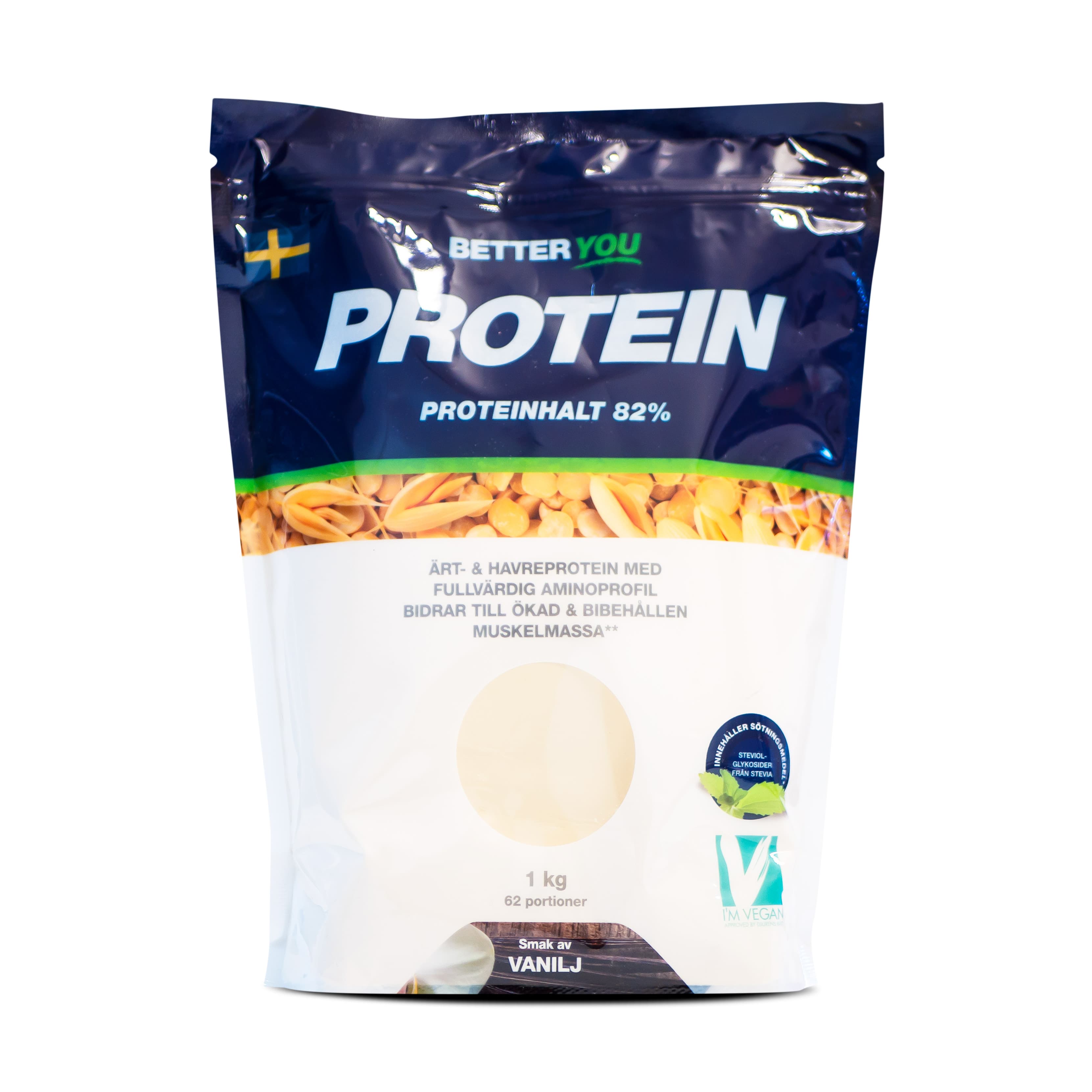Better You Ärt & havreprotein Vanilj 1 kg