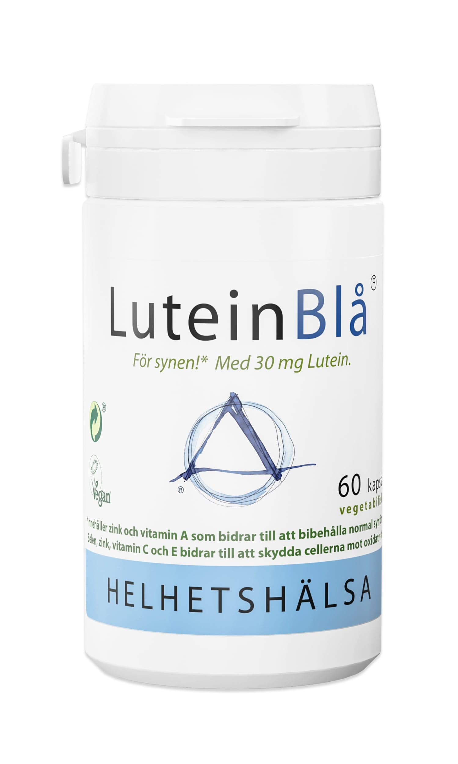 Helhetshälsa LuteinBlå Ögonhälsa 60 kapslar