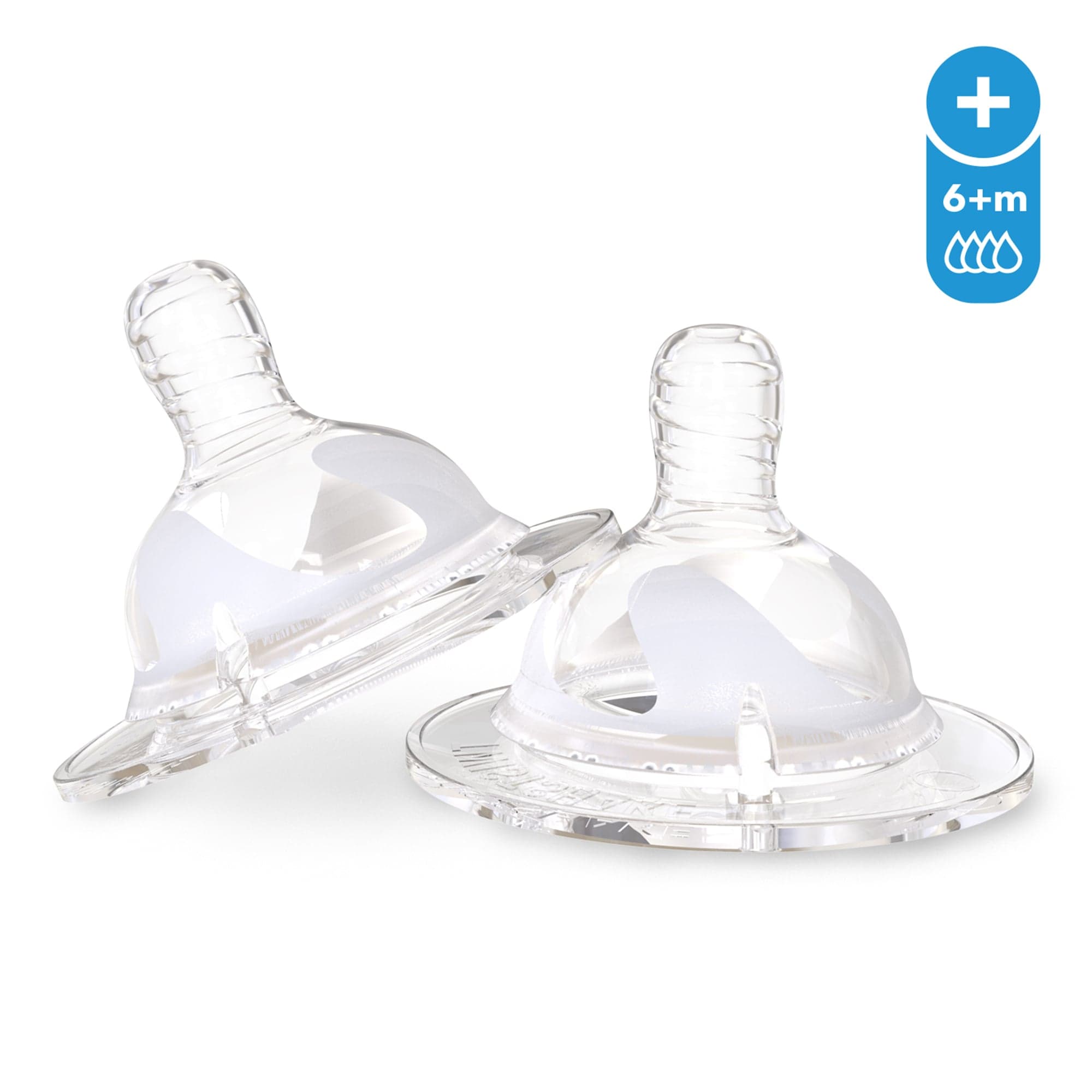 Twistshake Anti-Colic Teat Plus 6+m 2 st