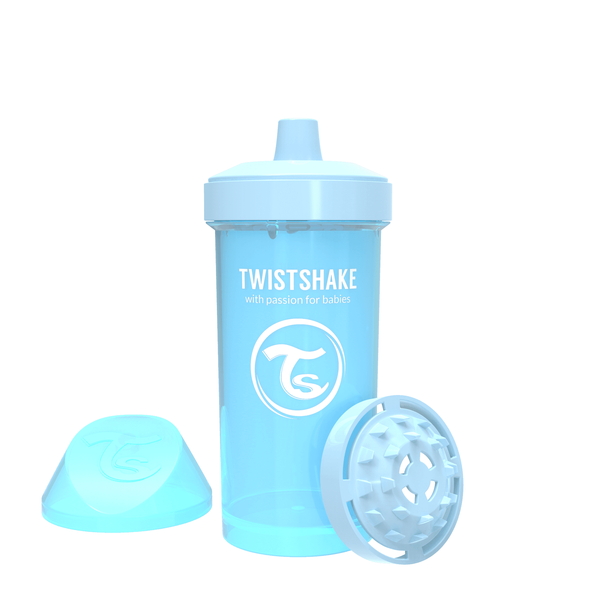 Twistshake Kid Cup 360 ml 12+m Pastell Blå - produktbild 2