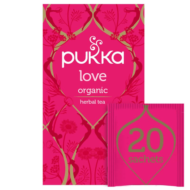 Pukka Love Tea 20 tepåsar