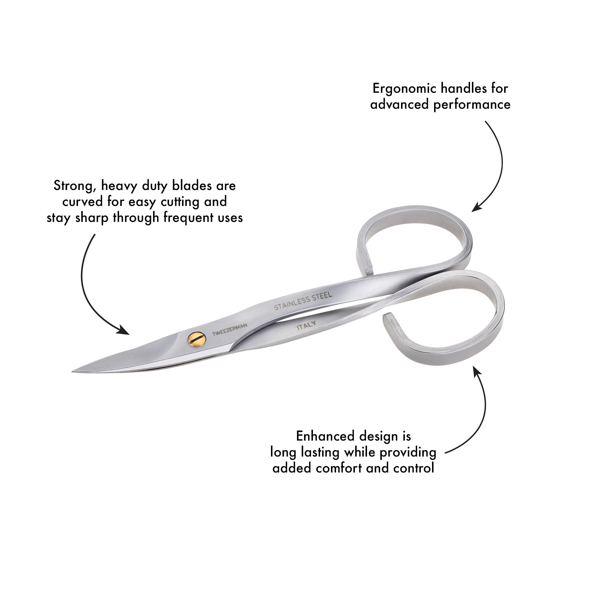 Tweezerman Stainless Steel Nail Scissors 3