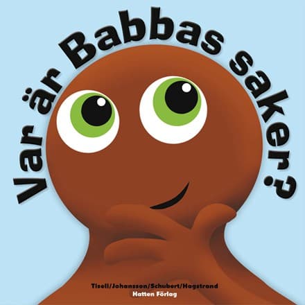 Babblarna Var är Babbas saker Bok