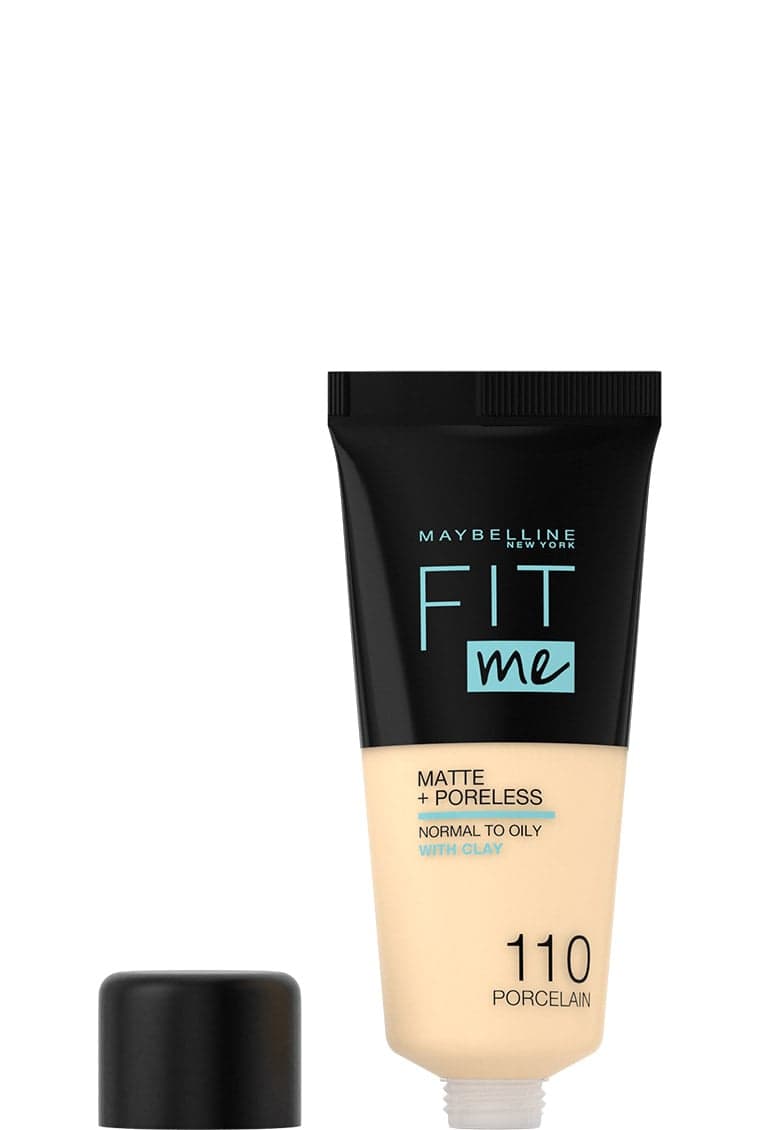Maybelline Fit Me Matte & Poreless Foundation 110 Porcelain 30 ml - produktbild 2