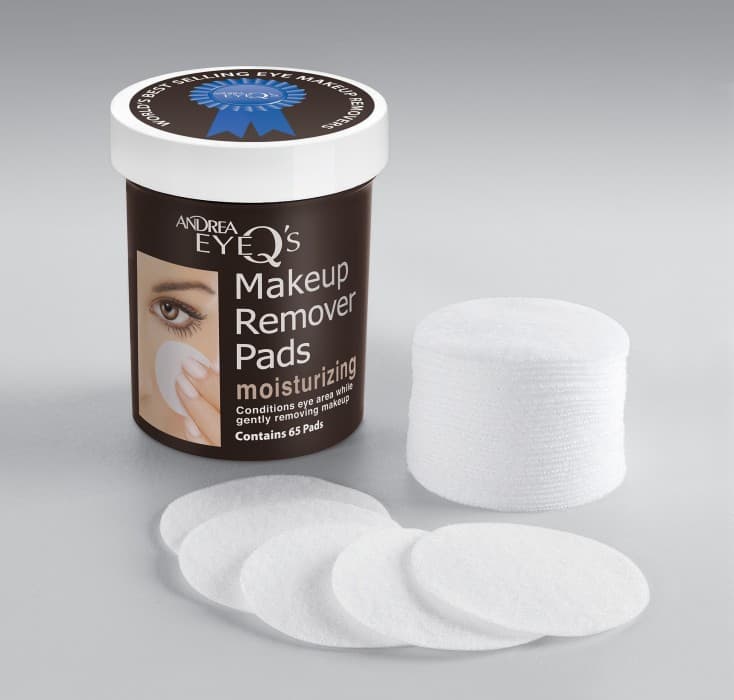 Andrea Eye Q's Remover Pads Moisturizing 65 st 2