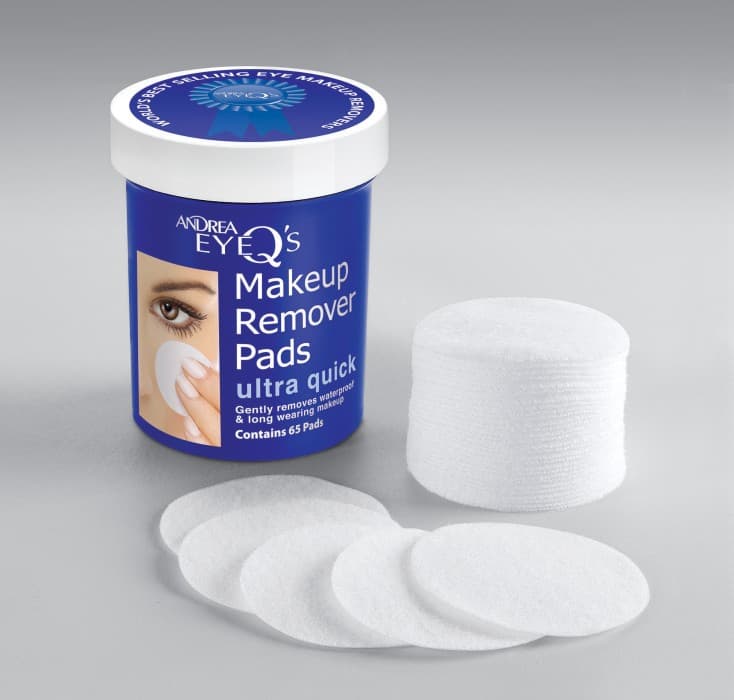 Andrea Eye Q's Remover Pads Ultra Quick 65 st 2