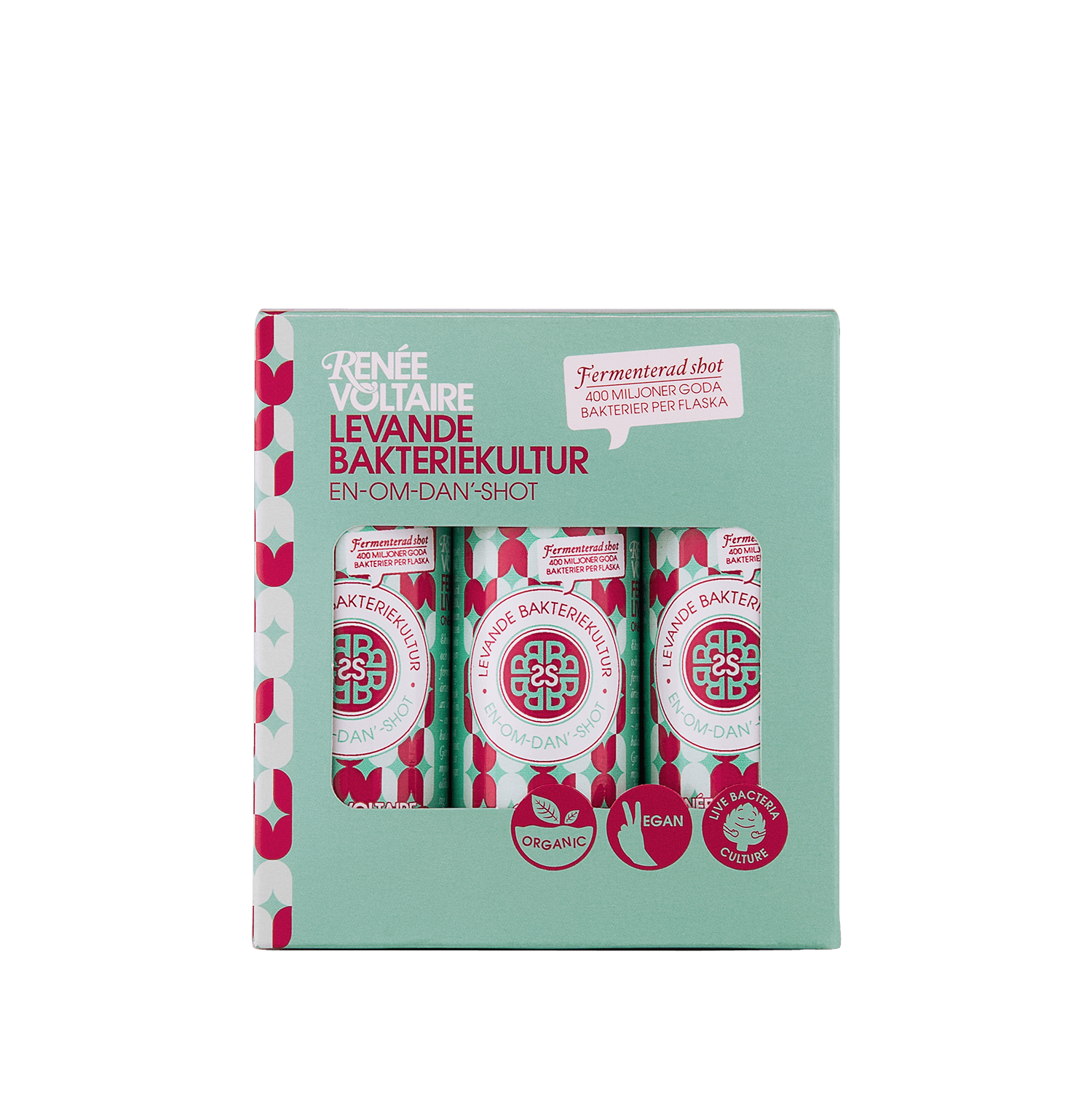 Renée Voltaire Levande Bakteriekultur En-Om-Dan' Shot EKO 80 ml