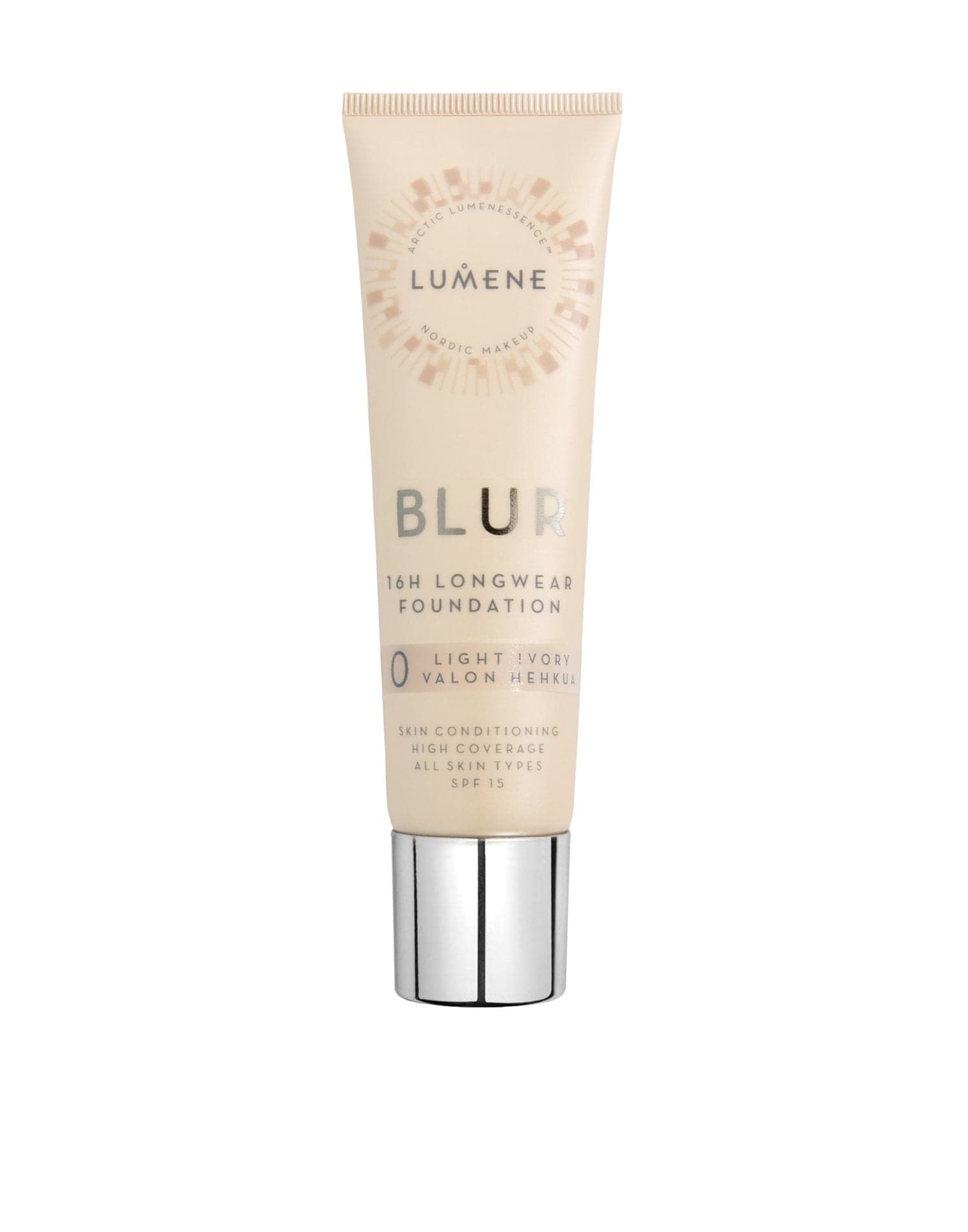 Lumene Blur 16h Longwear Foundation 0 Light Ivory SPF15 30ml