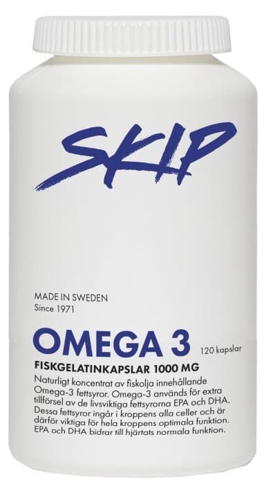 Skip Omega-3 1000mg 120 tabletter