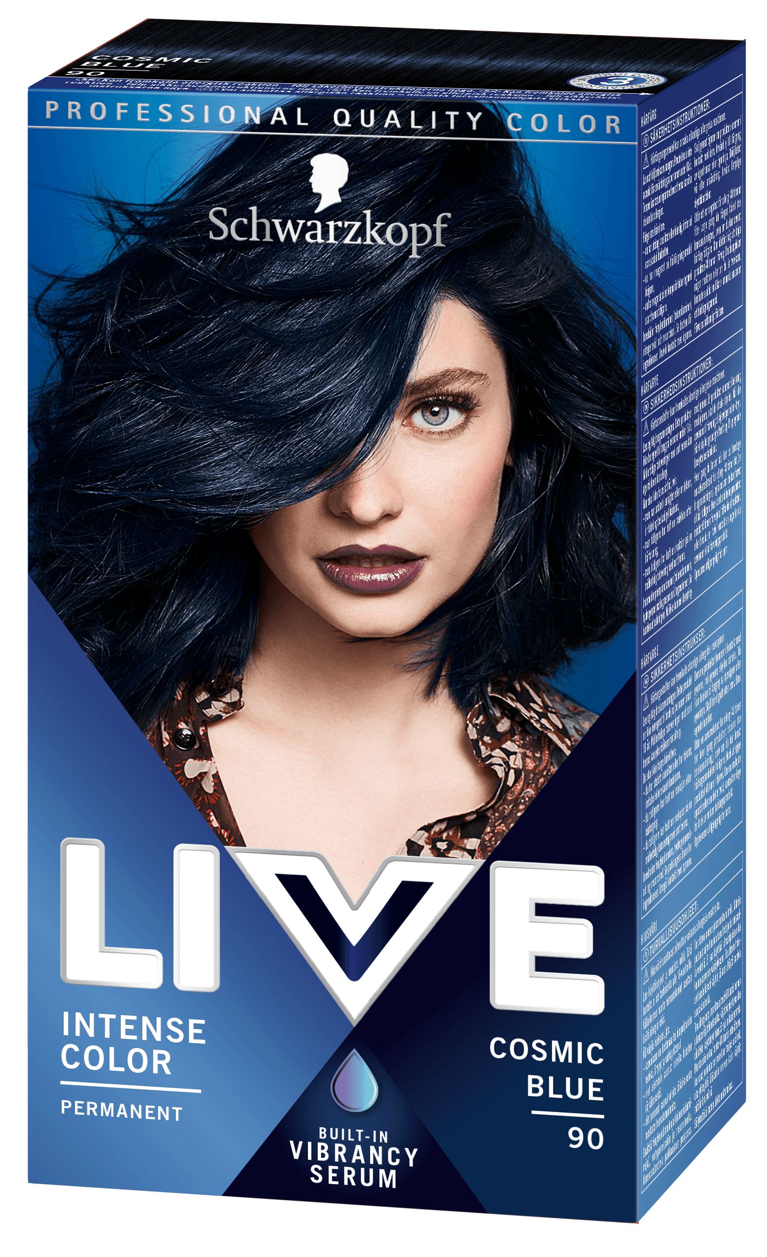 Schwarzkopf LIVE Color Hårfärg 90 Cosmic Blue