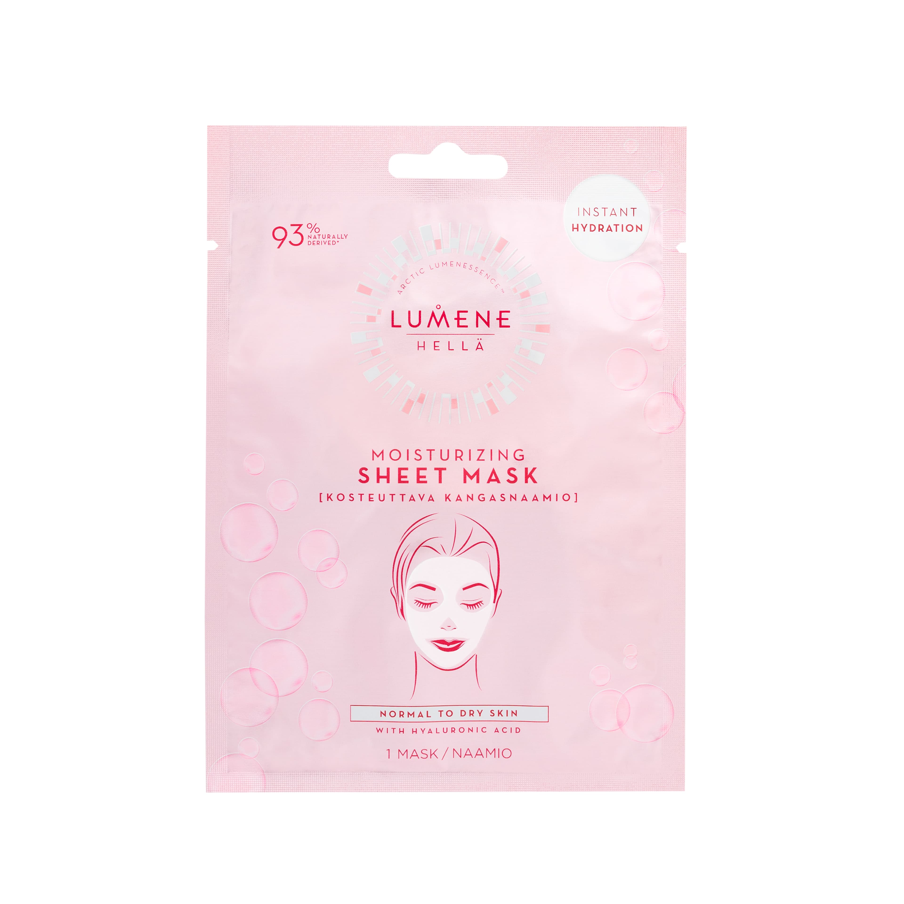 Lumene HELLÄ Moisturizing Sheet Mask 1 st