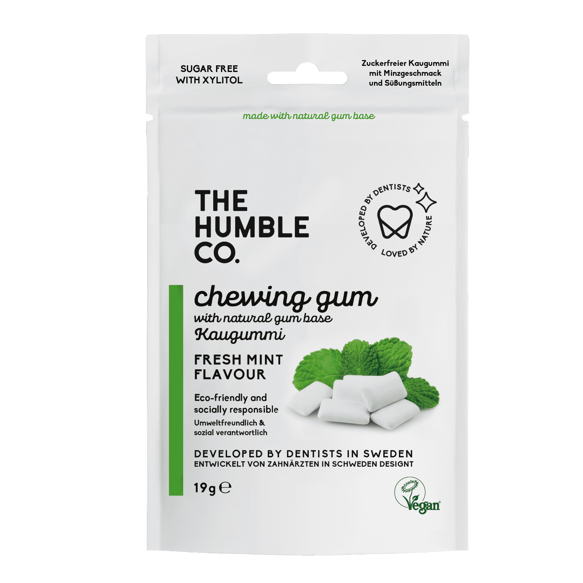 Humble Chewing Gum Fresh Mint 10 st