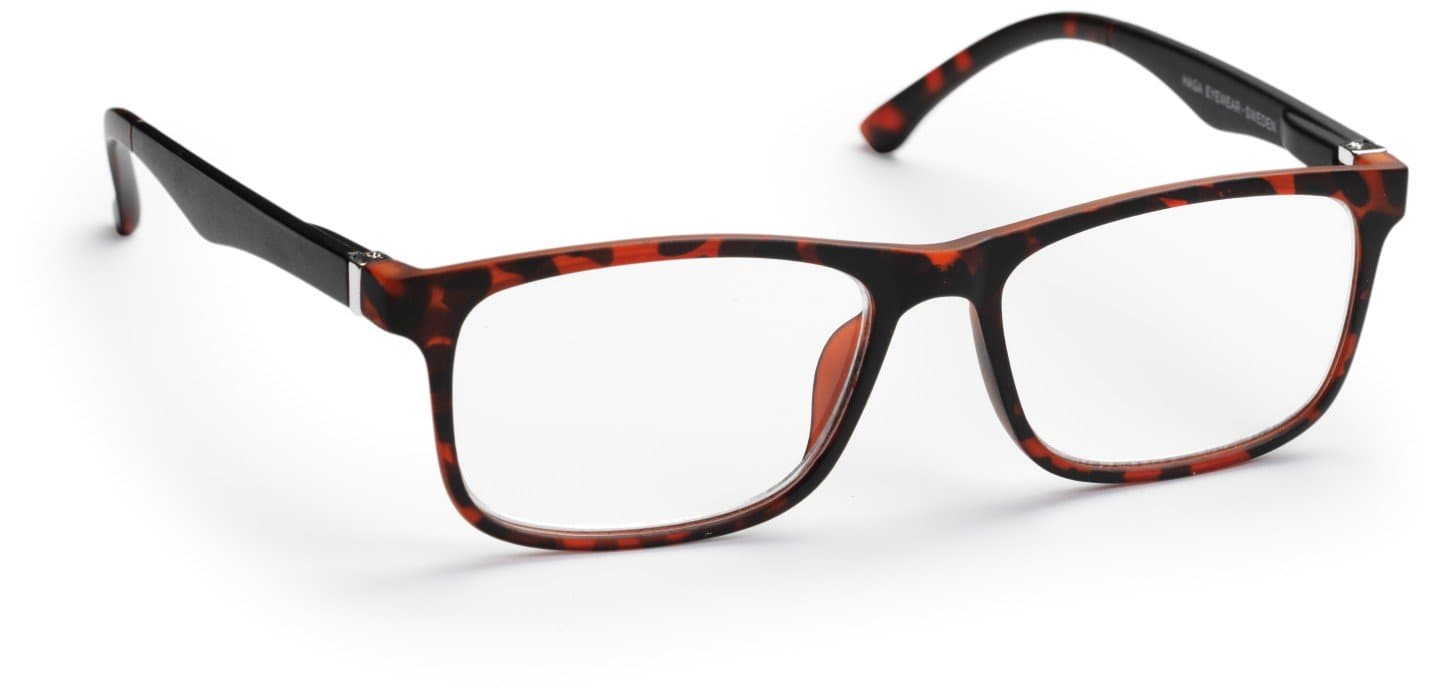 Haga Optik Läsglasögon Stockholm Matt havana/black +1,5