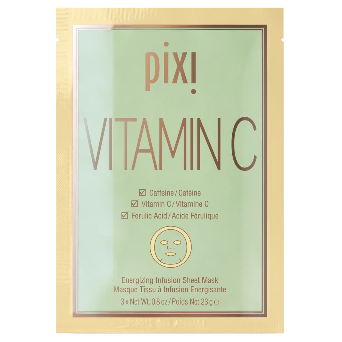 Pixi Vitamin-C Energizing Sheet Mask x3 2