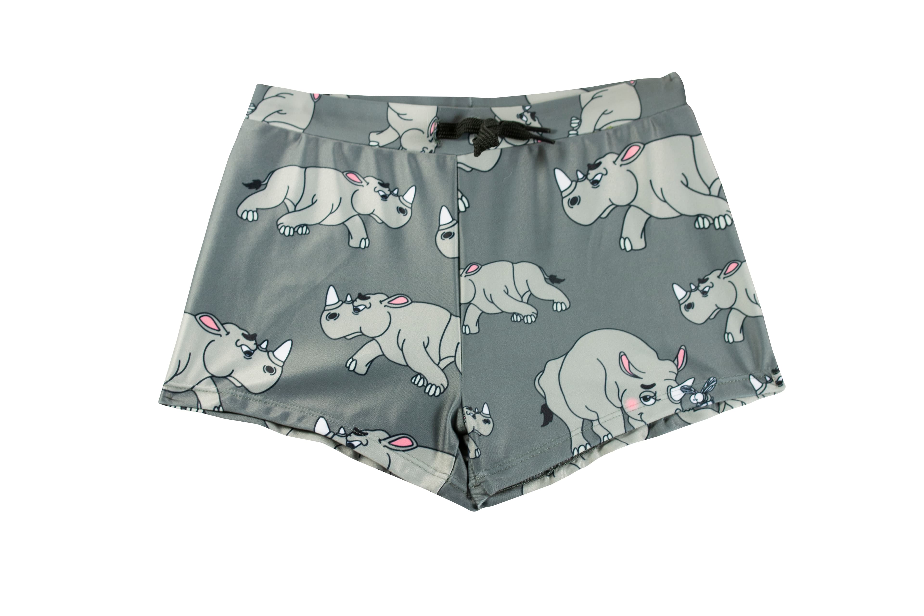 Tao & Friends Swim trunks multi-animal Noshörningen Mörkgrå 80/86 cm