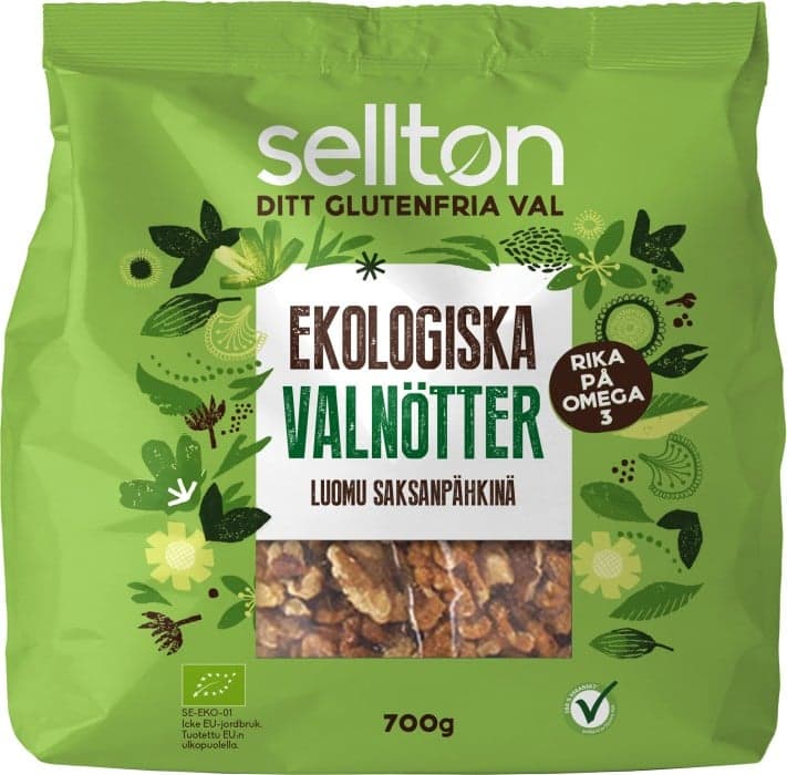 Sellton Valnötter 700 g