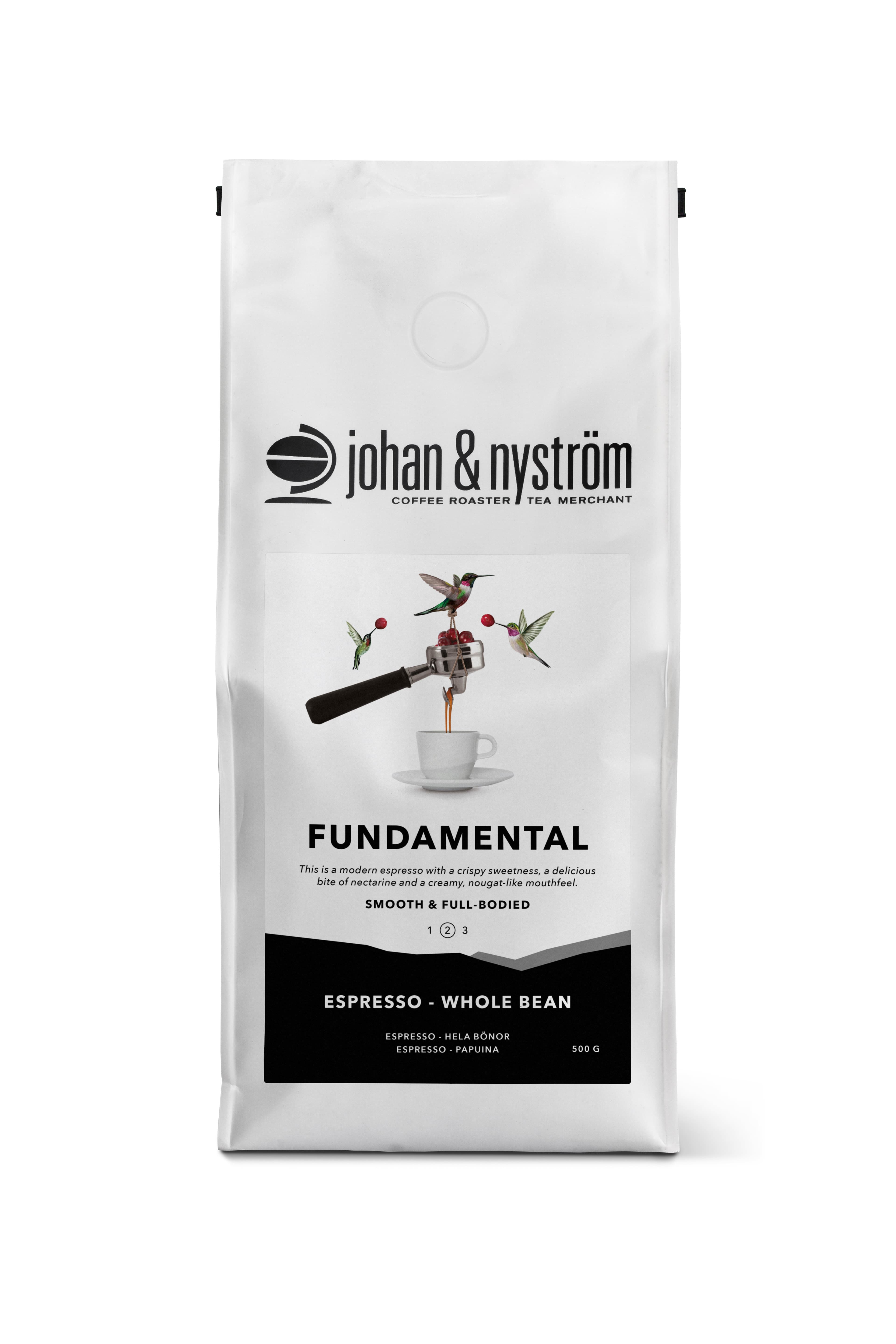 Johan & Nyström Fundamental Espresso 500 g