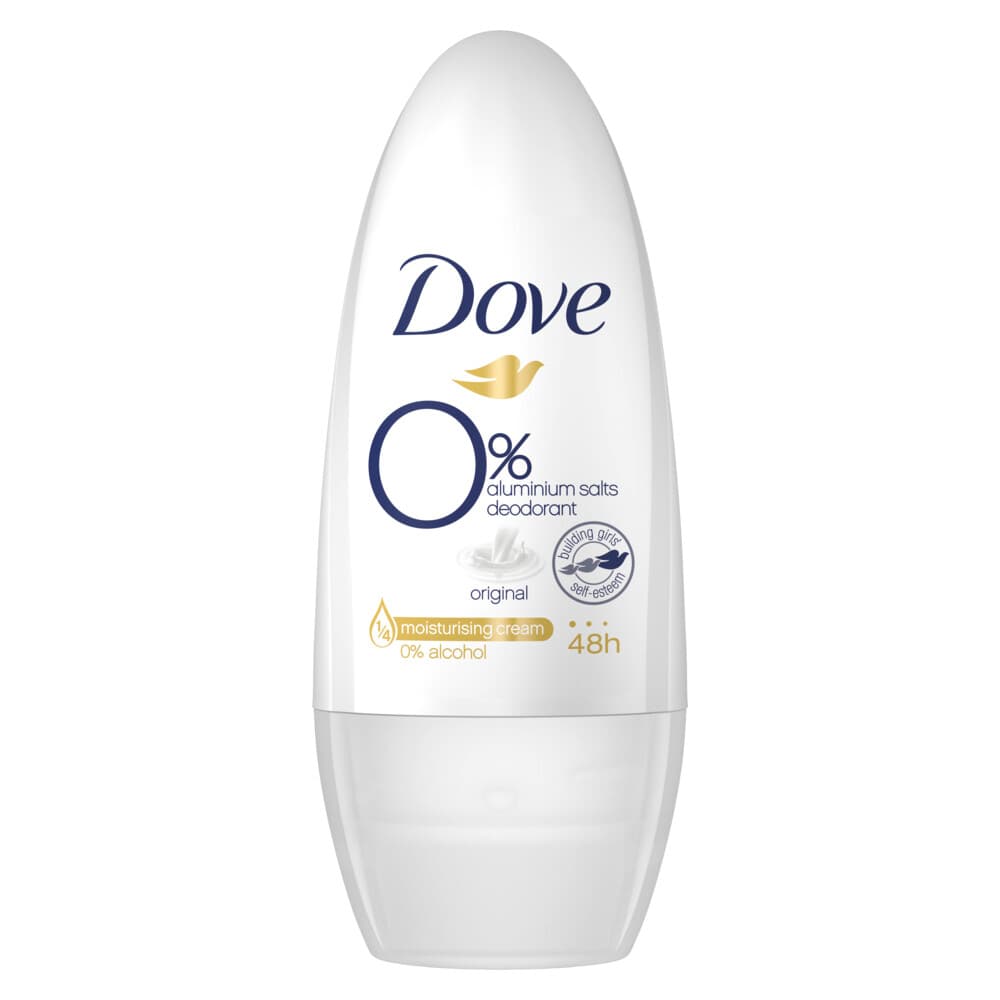 Dove Deo Roll-On Original Aluminiumfri 50 ml