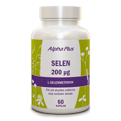 Alpha Plus Selen 200 µg 60 kapslar
