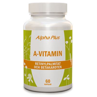 Alpha Plus A-vitamin 60 kapslar 2