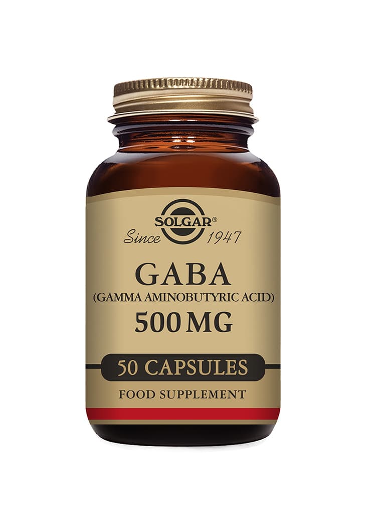 Solgar GABA 500 mg 50 kapslar