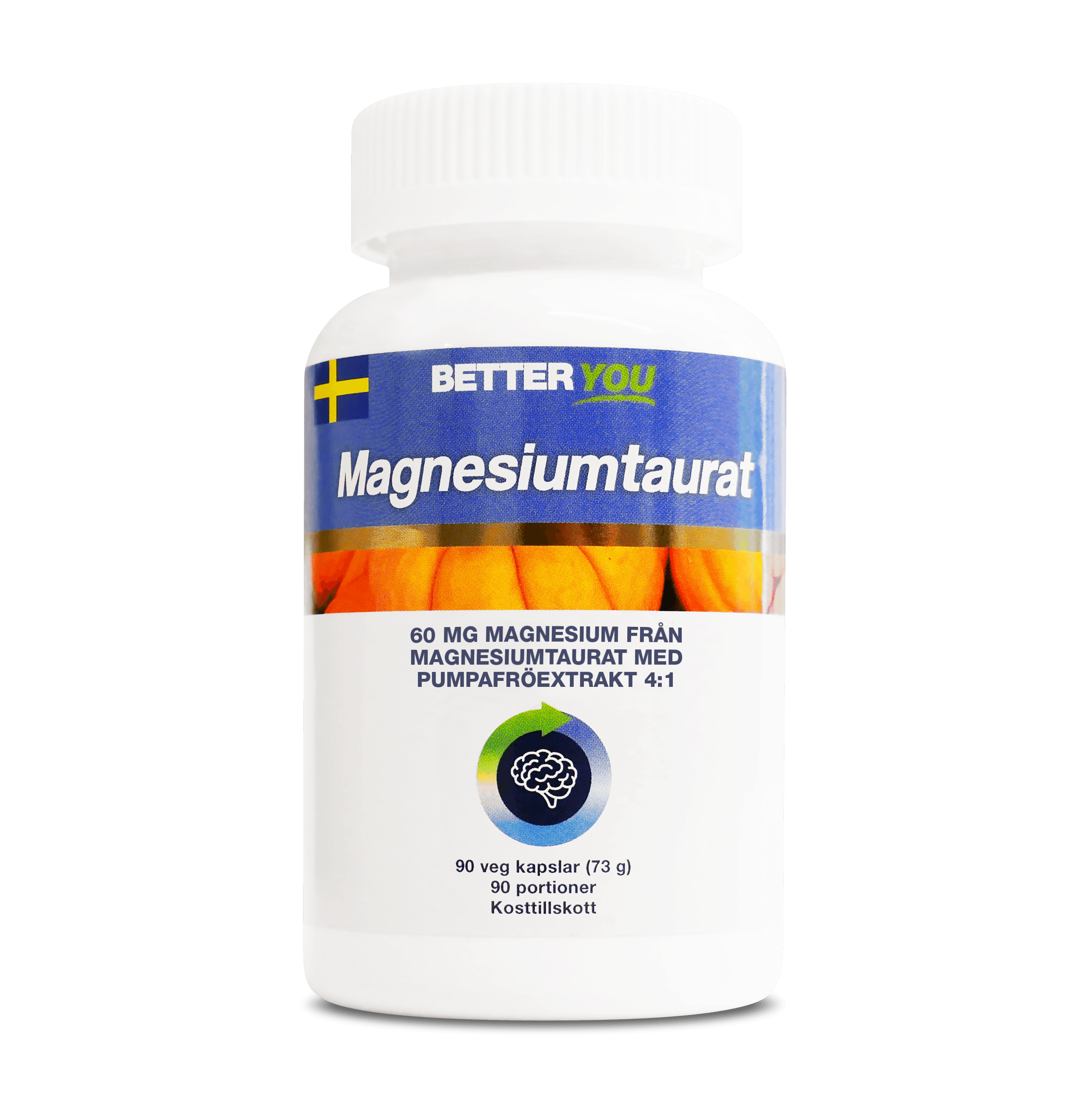 Better You Magnesiumtaurat 90 kapslar