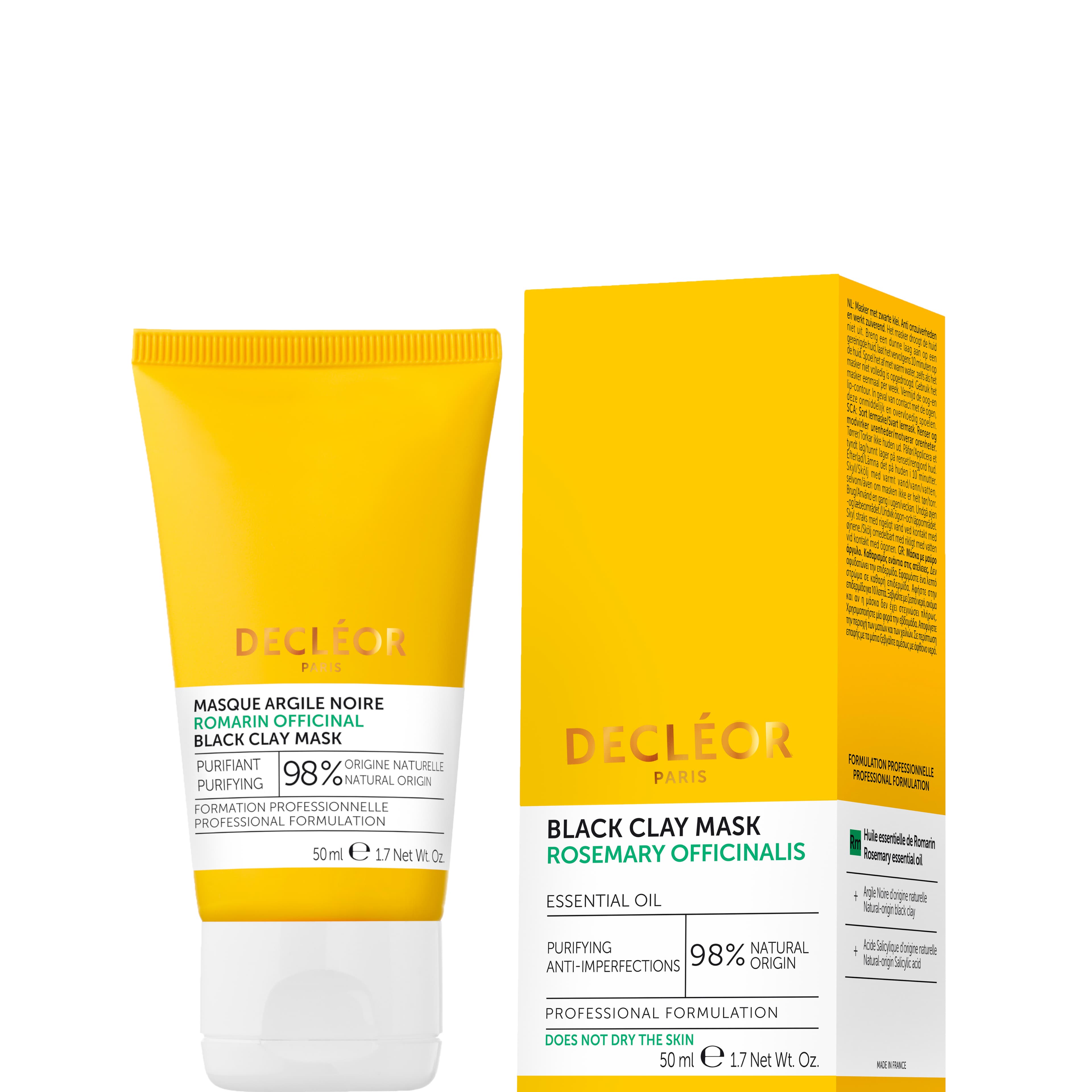 Decléor Rosemary Officinalis Black Clay mask 50 ml 2