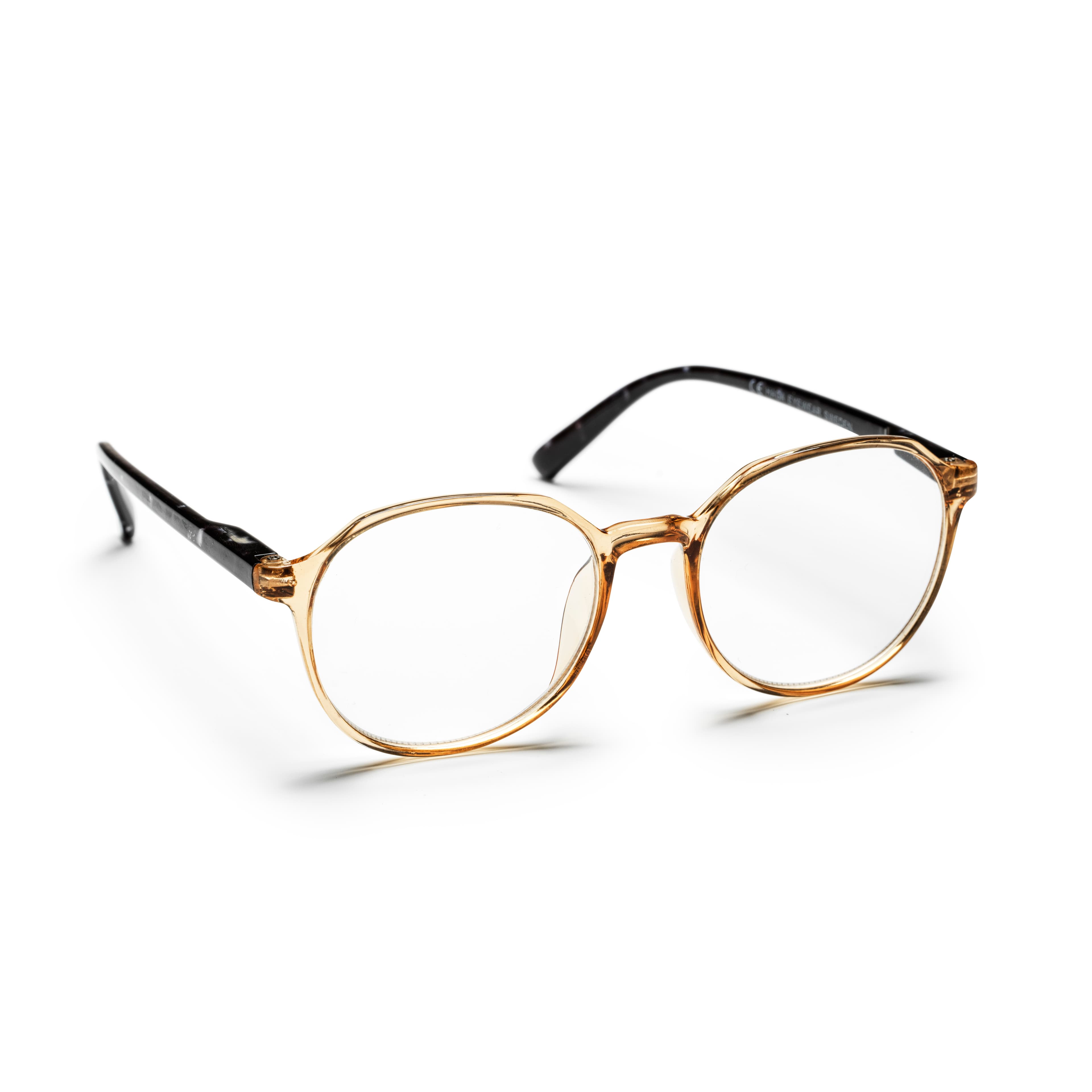Lix by Haga Läsglasögon Nora Transparent/Havana +3.0