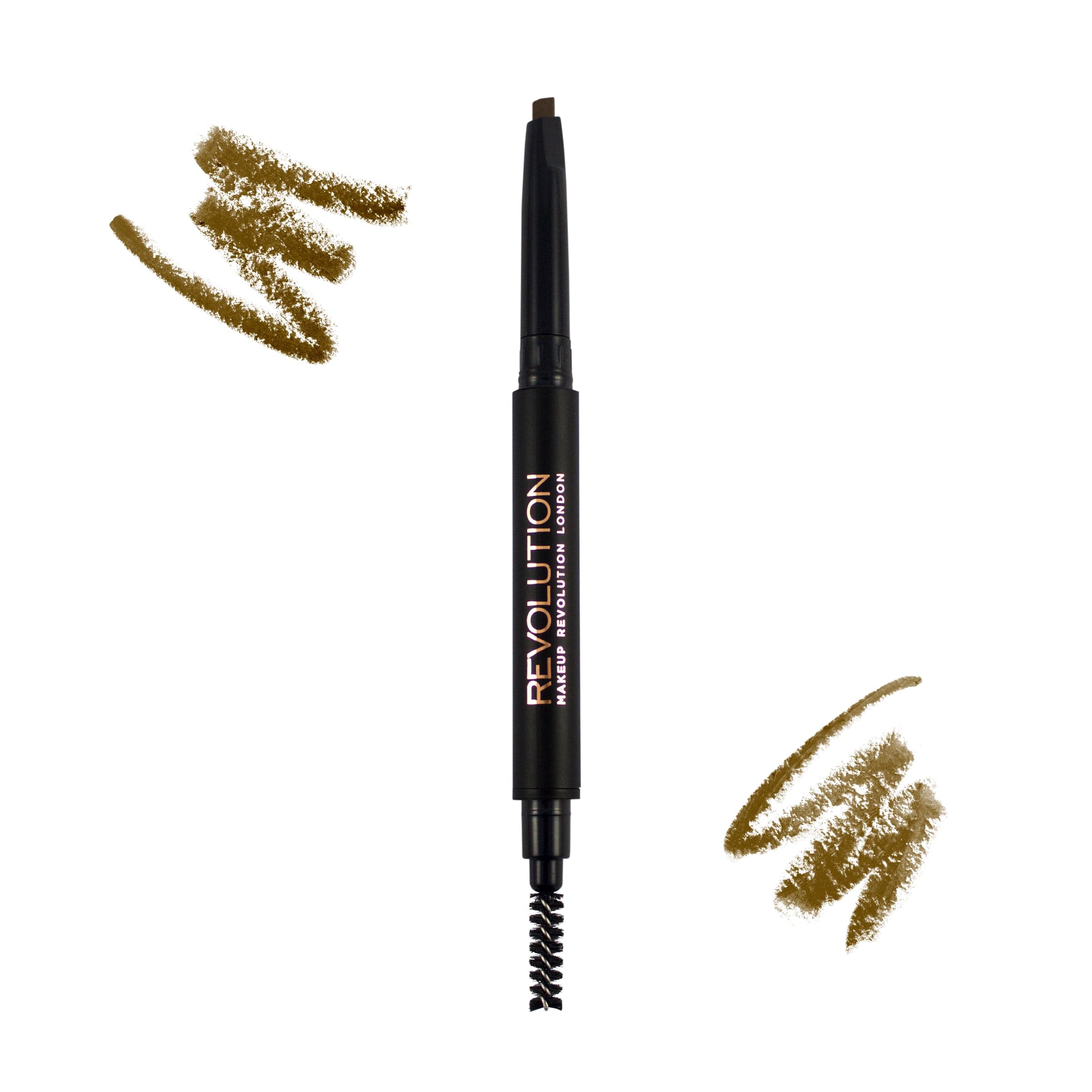 Revolution Beauty London Duo Brow Pencil Light Brown 0,05 g - produktbild 2