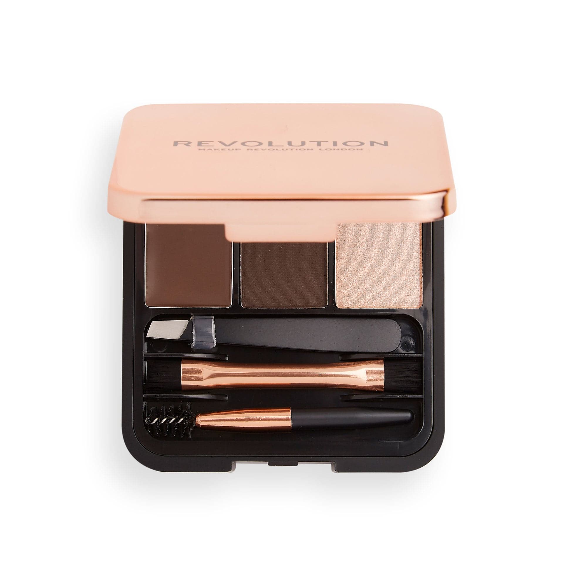 Revolution Beauty London Brow Sculpt Kit Dark Brown 2,2 g - produktbild 3