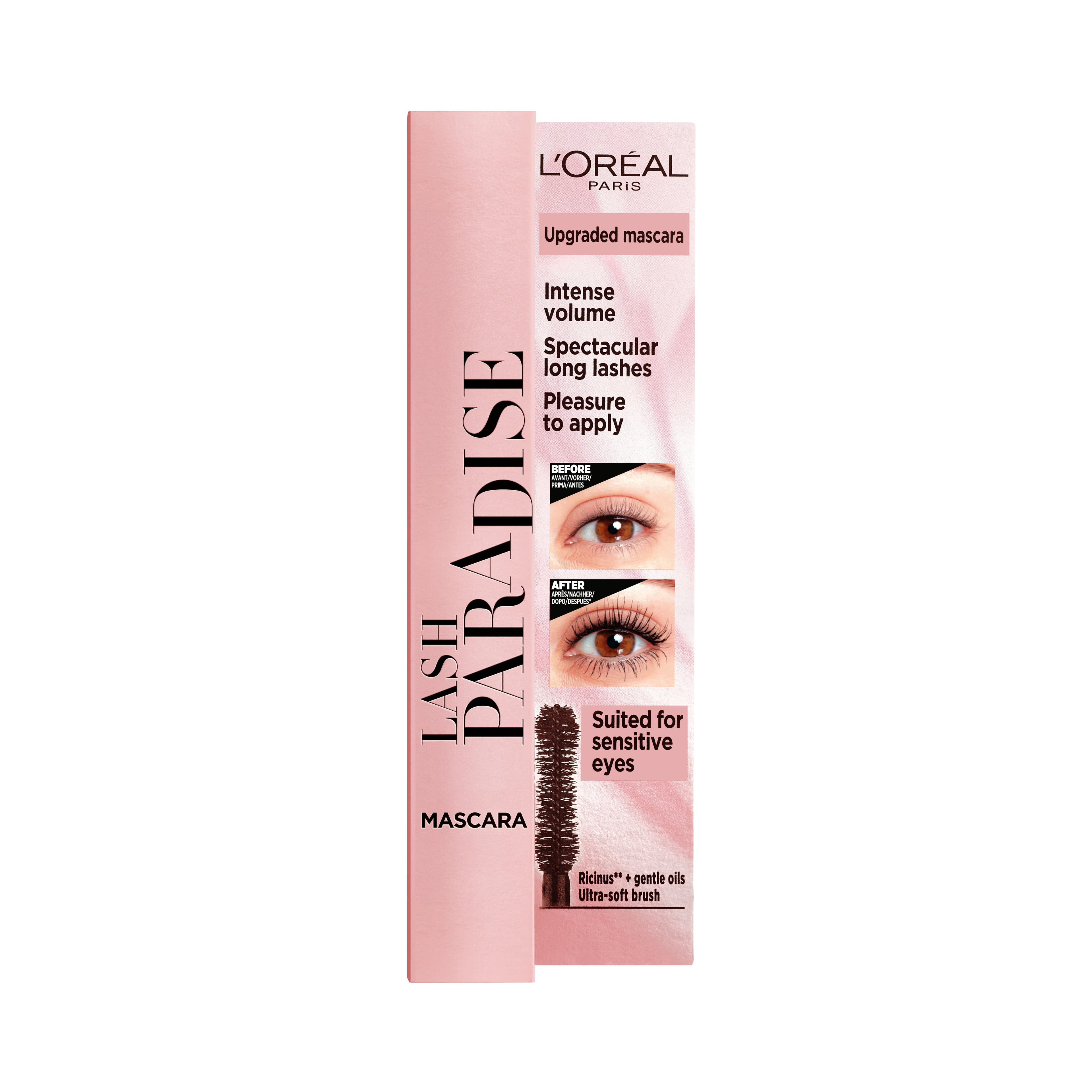 L'Oréal Paris Lash Paradise Black 6,4 ml - produktbild 4