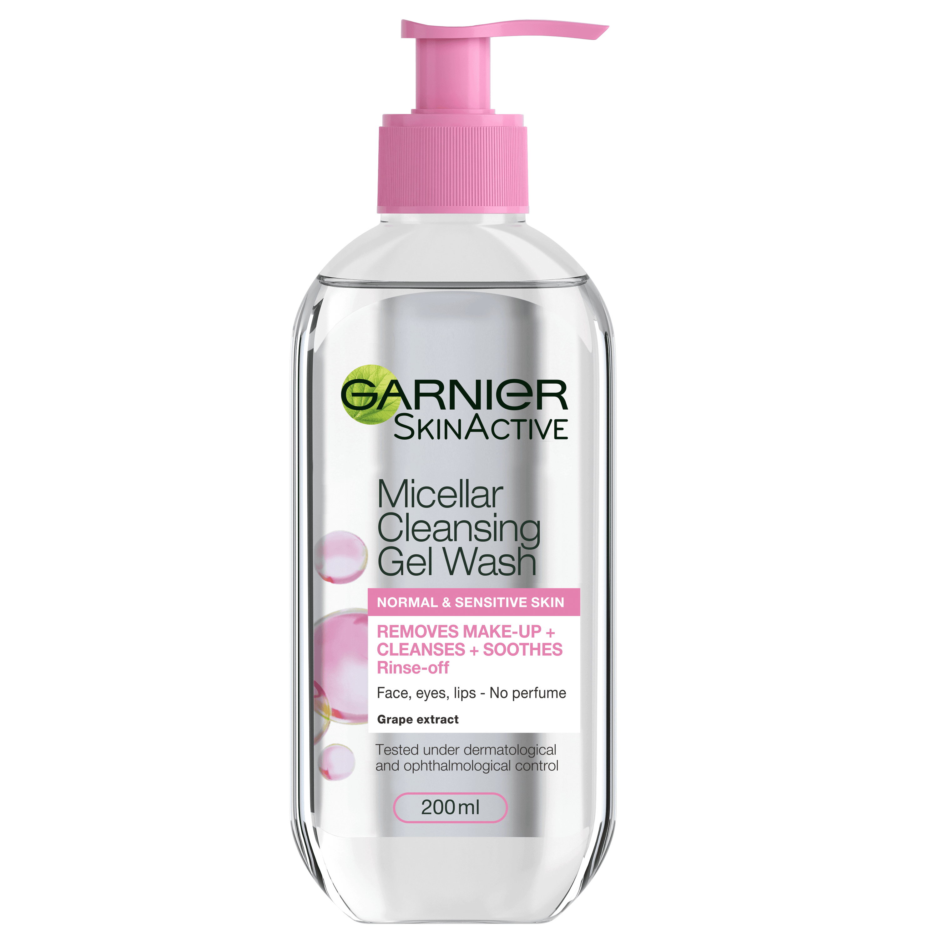 Garnier Skin Active Micellar Cleansing Gel Wash Normal & Sensitive Skin 200 ml
