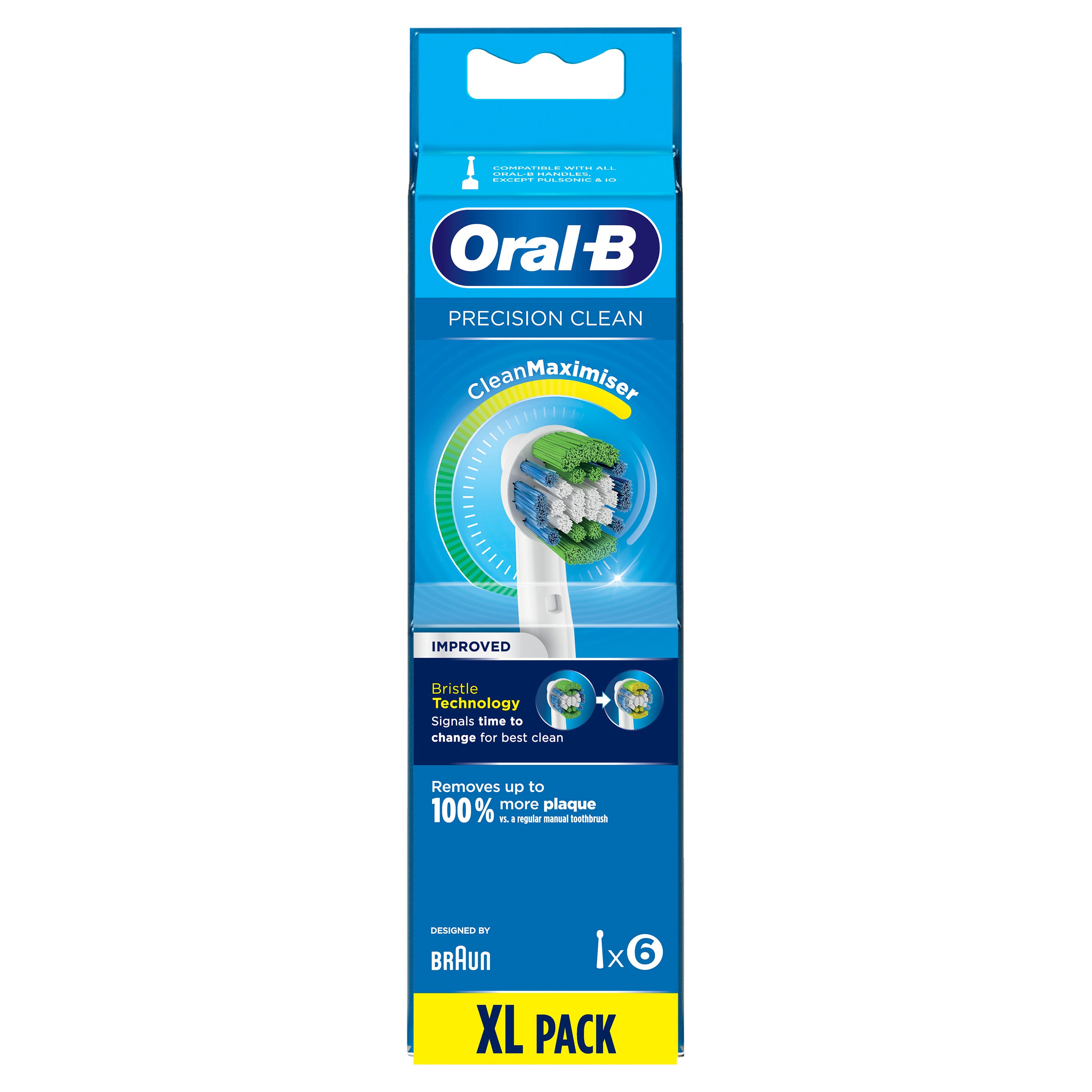 Oral-B Precision Clean Borsthuvud 6 st 2