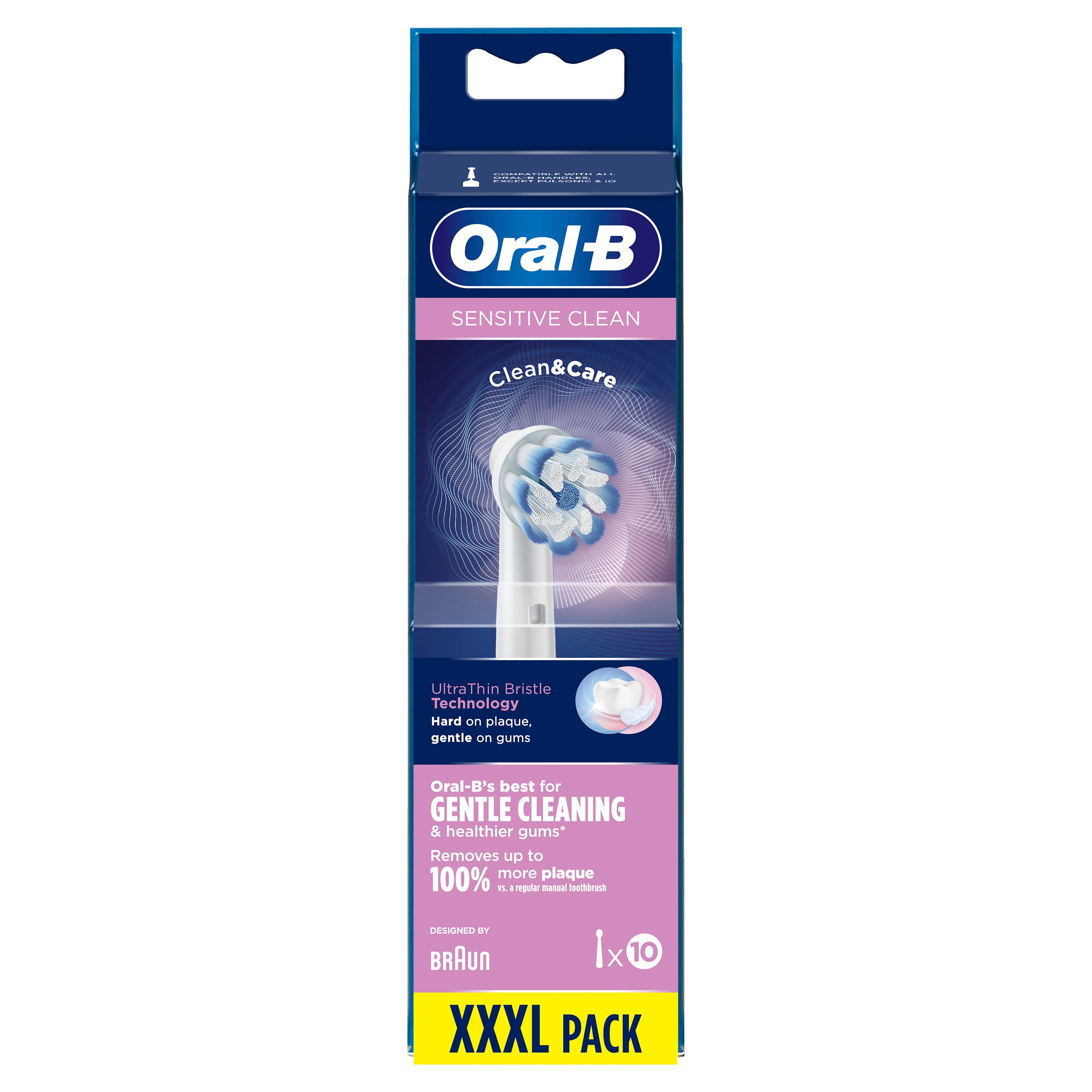 Oral-B Sensitive Clean & Care Borsthuvud 10 st 2