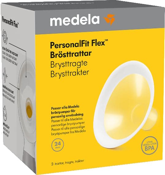 Medela PersonalFit Flex brösttratt 24 mm 2-pack - produktbild 2