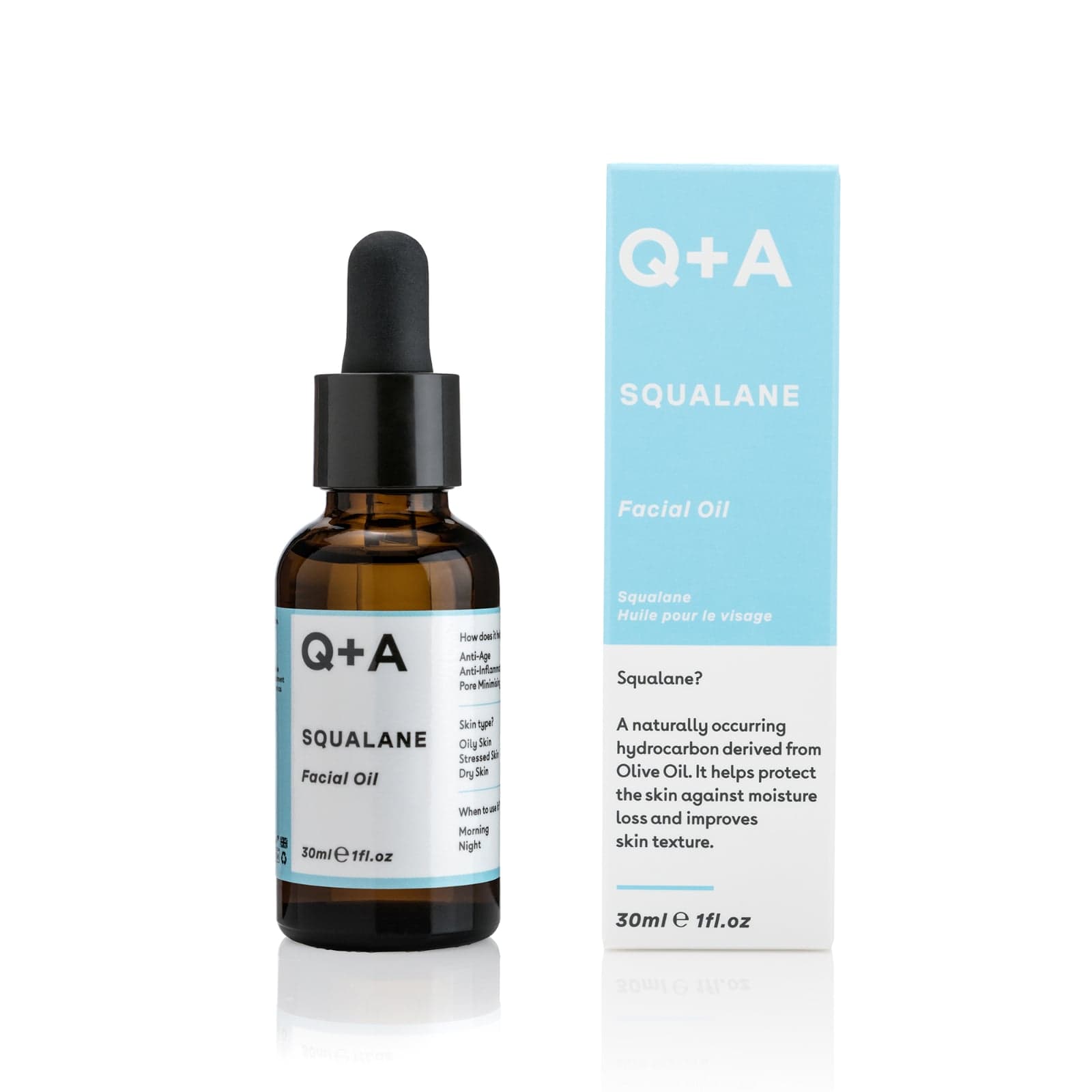 Q+A Squalane Facial Oil 30 ml 2