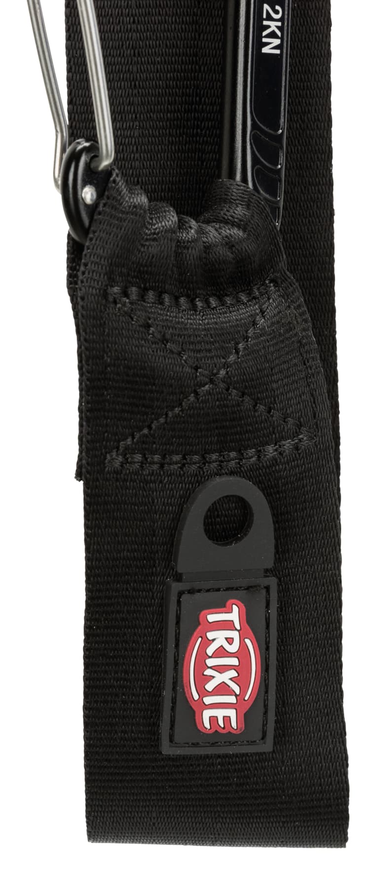 Trixie Universalfäste Svart till bilsele 12kN karbiner 30 cm/38 mm 5