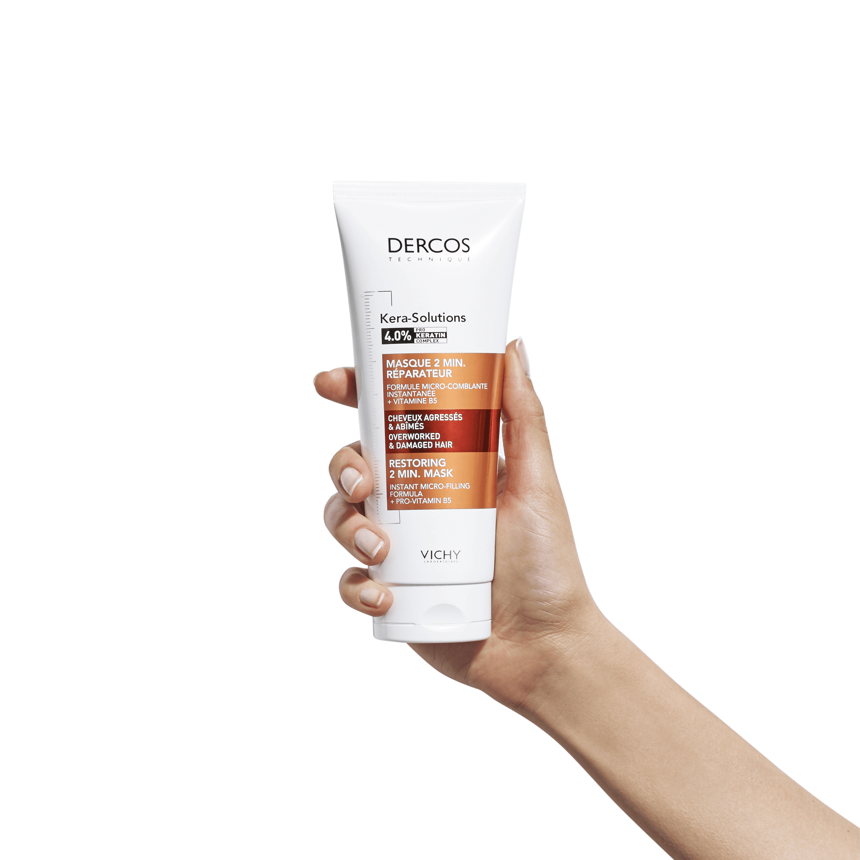 Vichy Dercos Kera-Solutions Mask 200 ml - produktbild 3