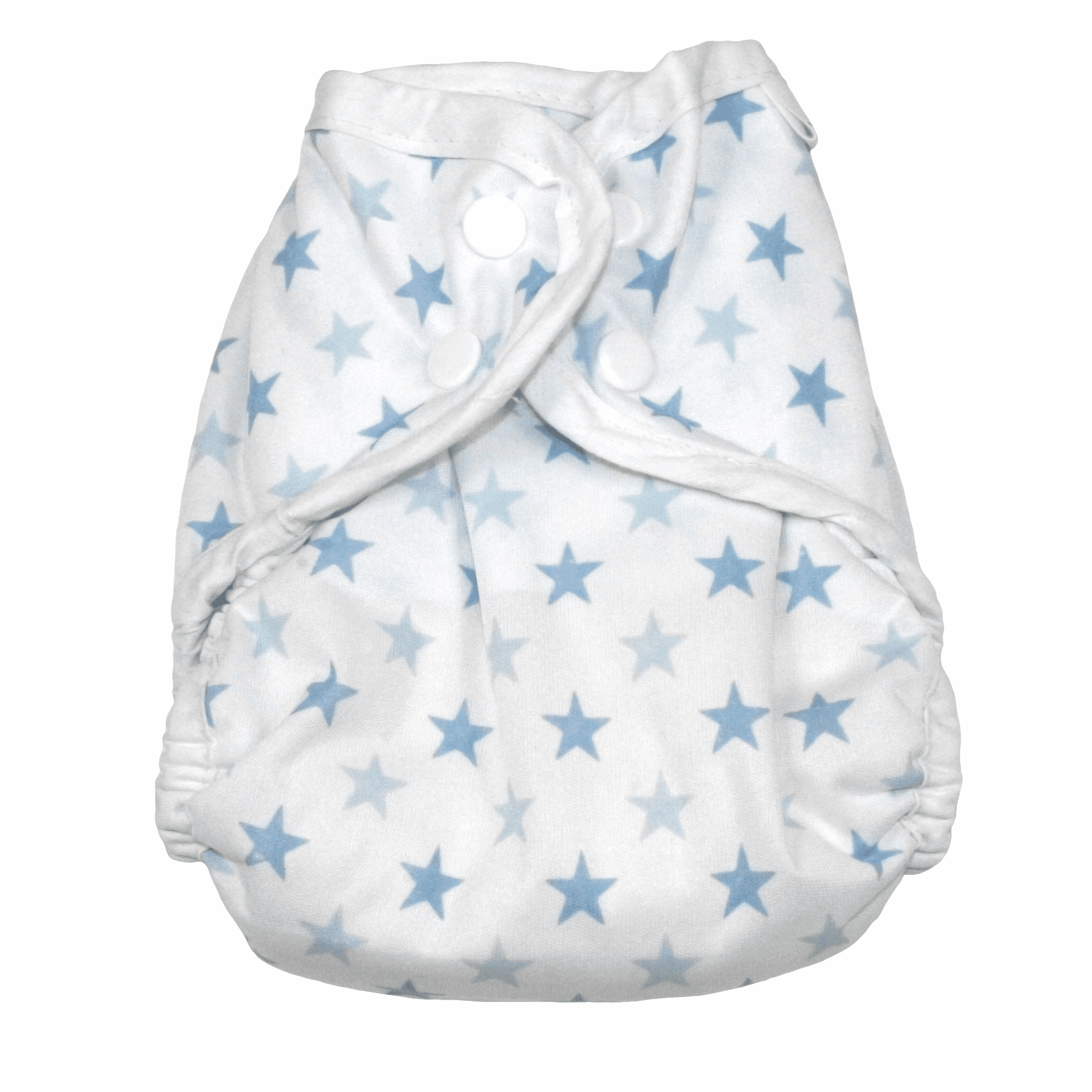 MuslinZ Tygblöja Blue stars stl 1
