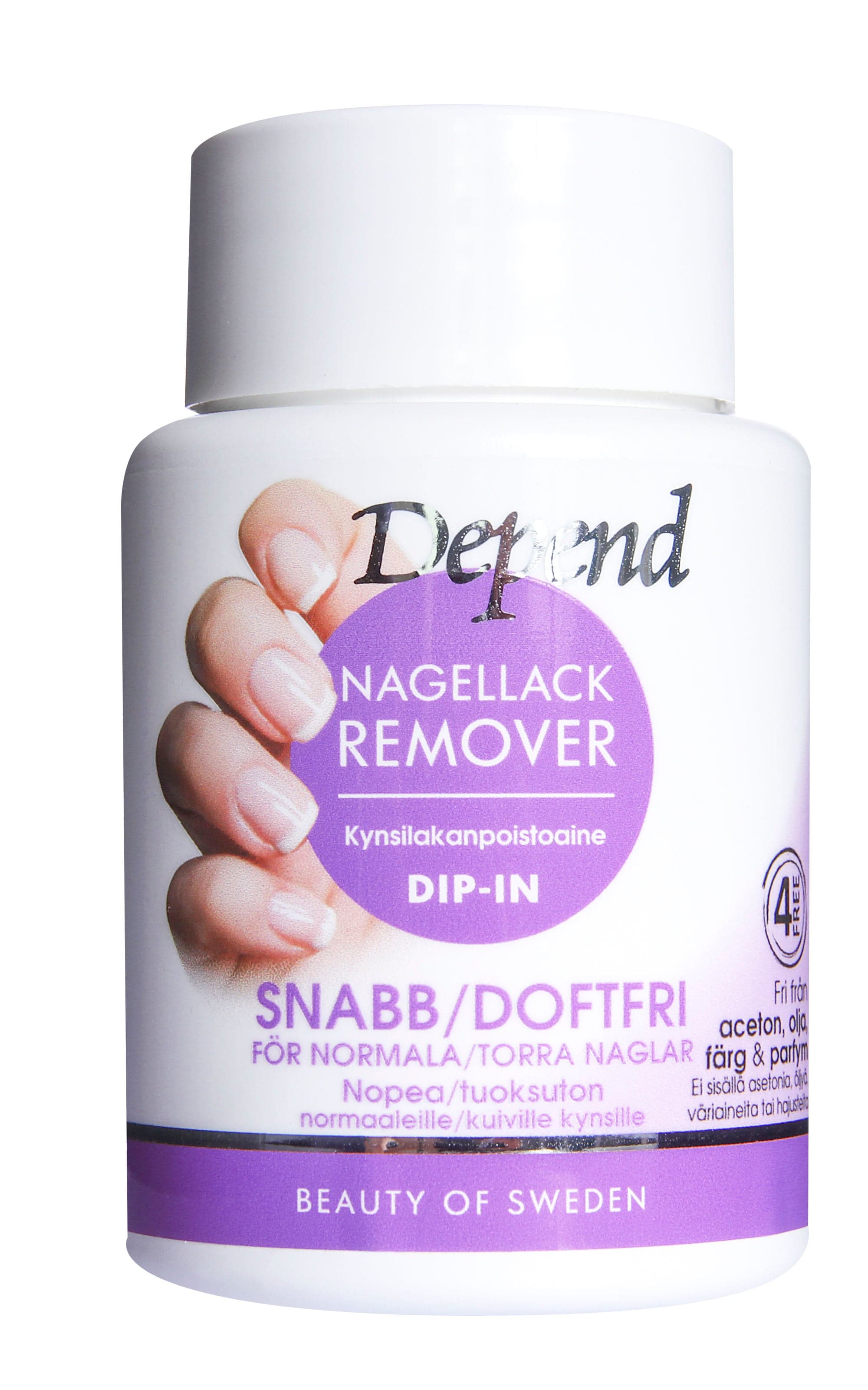 Depend Remover Dip-in lila 75 ml