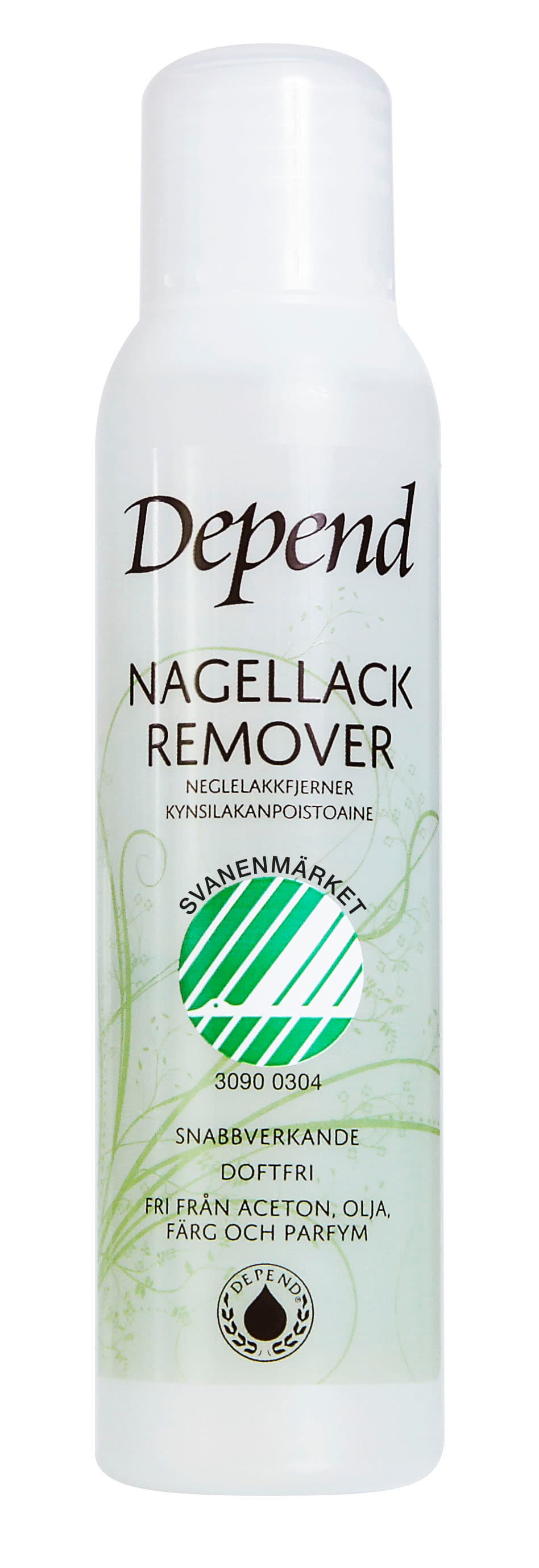 Depend Miljöanpassad Remover 100 ml