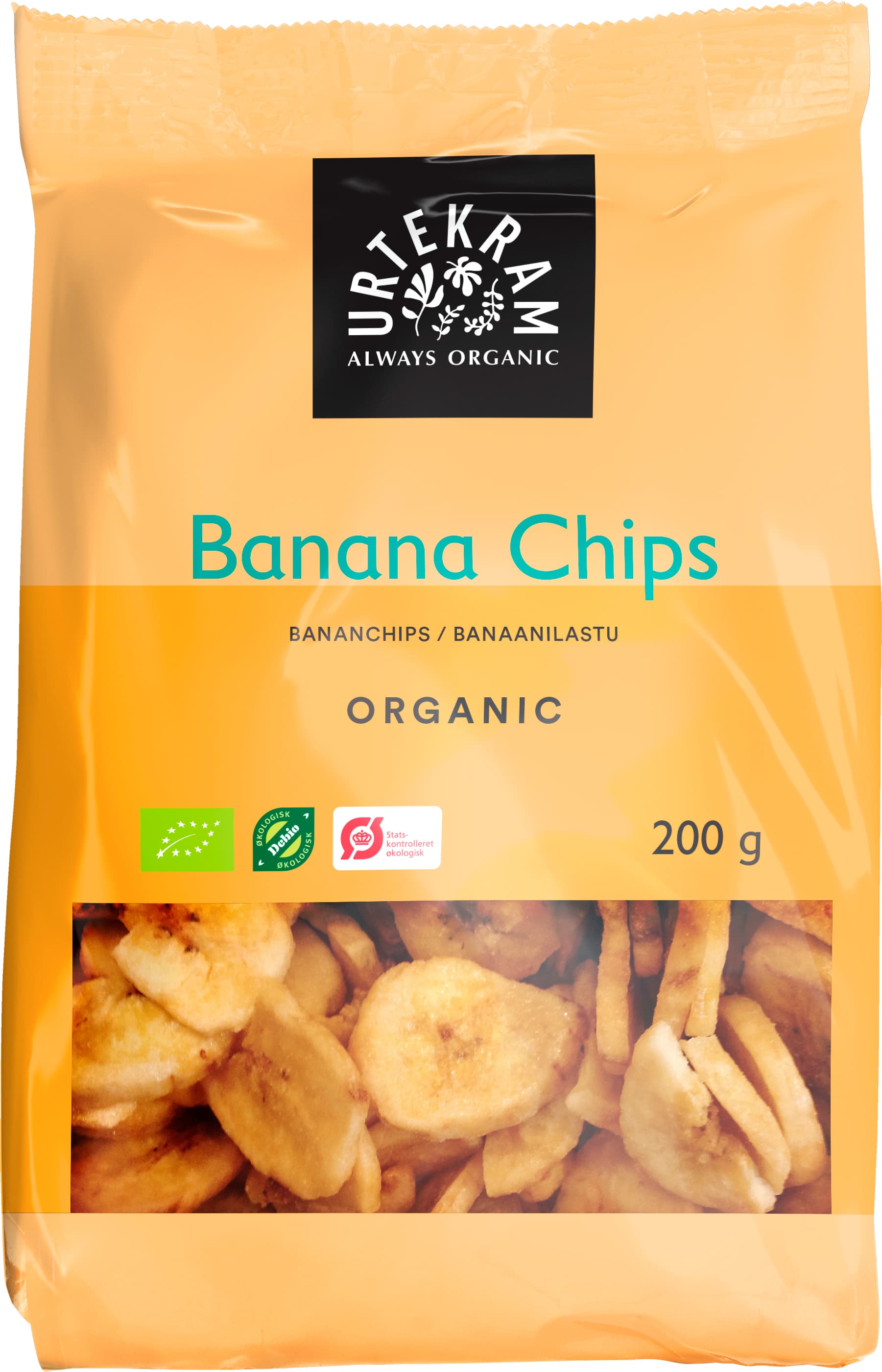 Urtekram Bananchips EKO 200 g